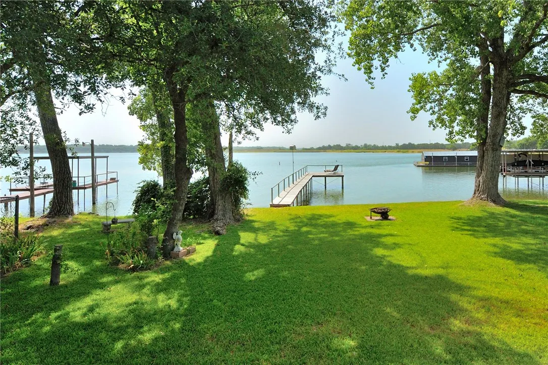 Lake level is currently lower than this photo