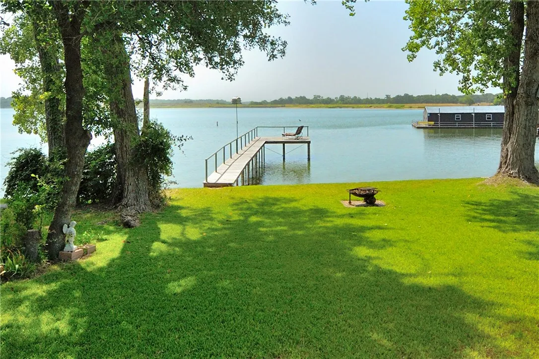 Lake level is currently lower than this photo
