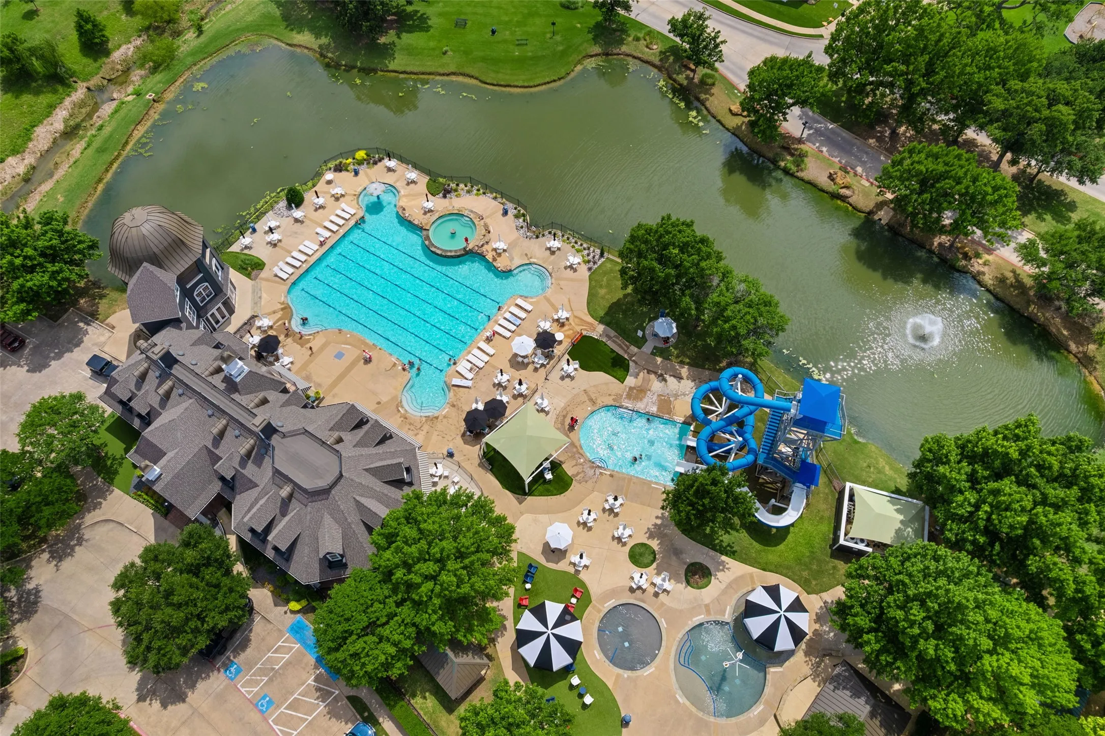 Main pool complex.