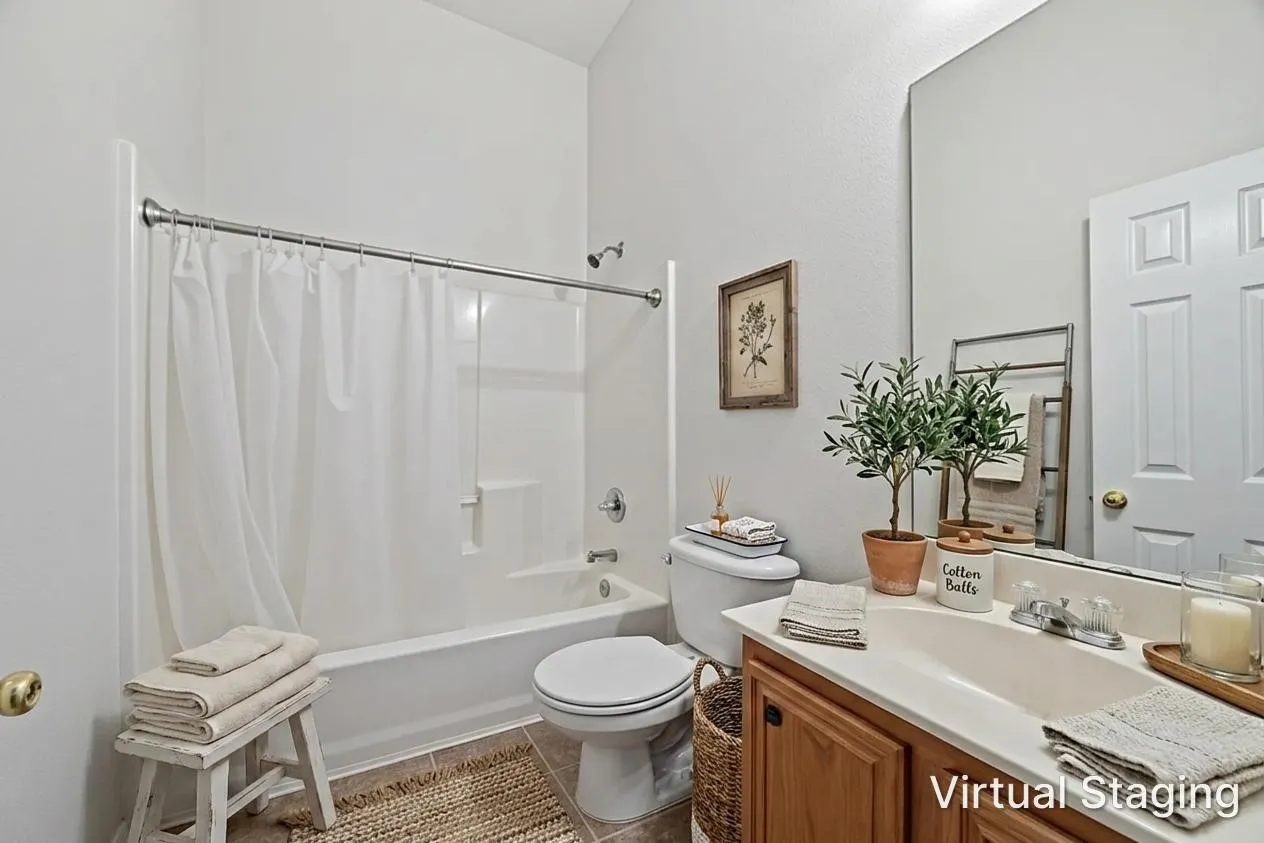 Secondary bathroom.