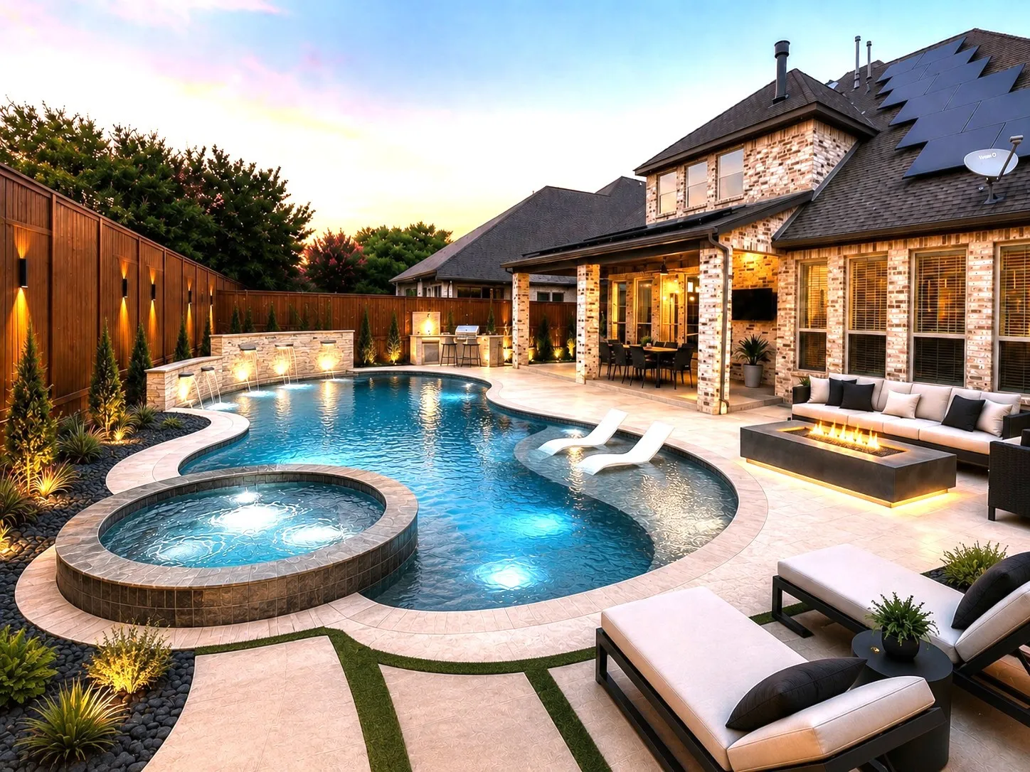Pool rendering
