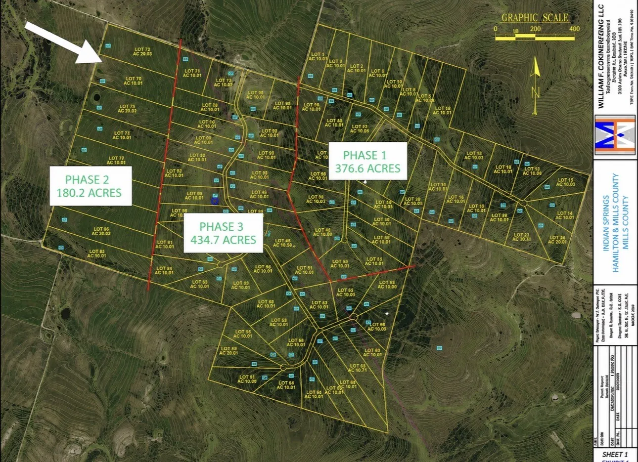 Indian Springs Phases I, II & III Mills & Hamilton County