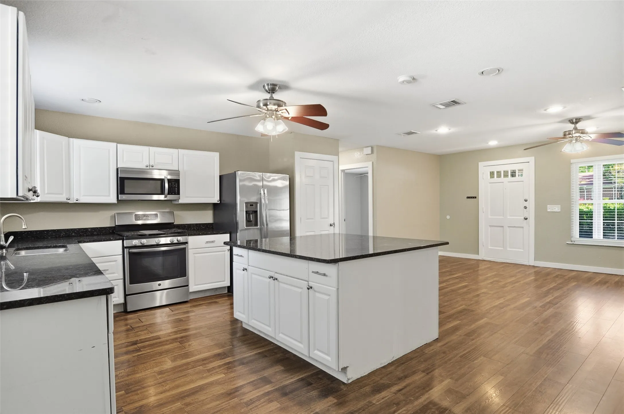 Kitchen and dining area