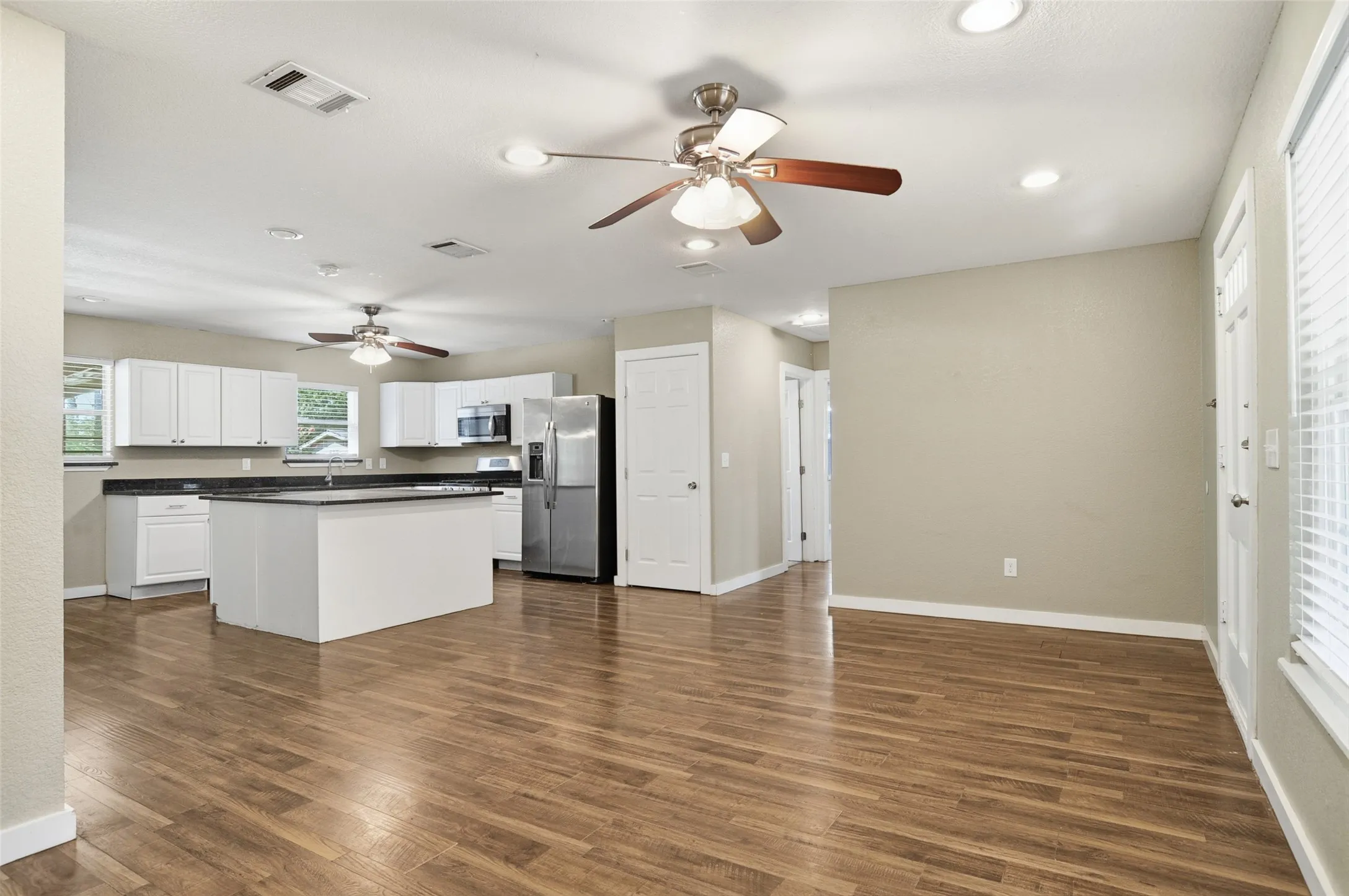Living Room and Kitchen