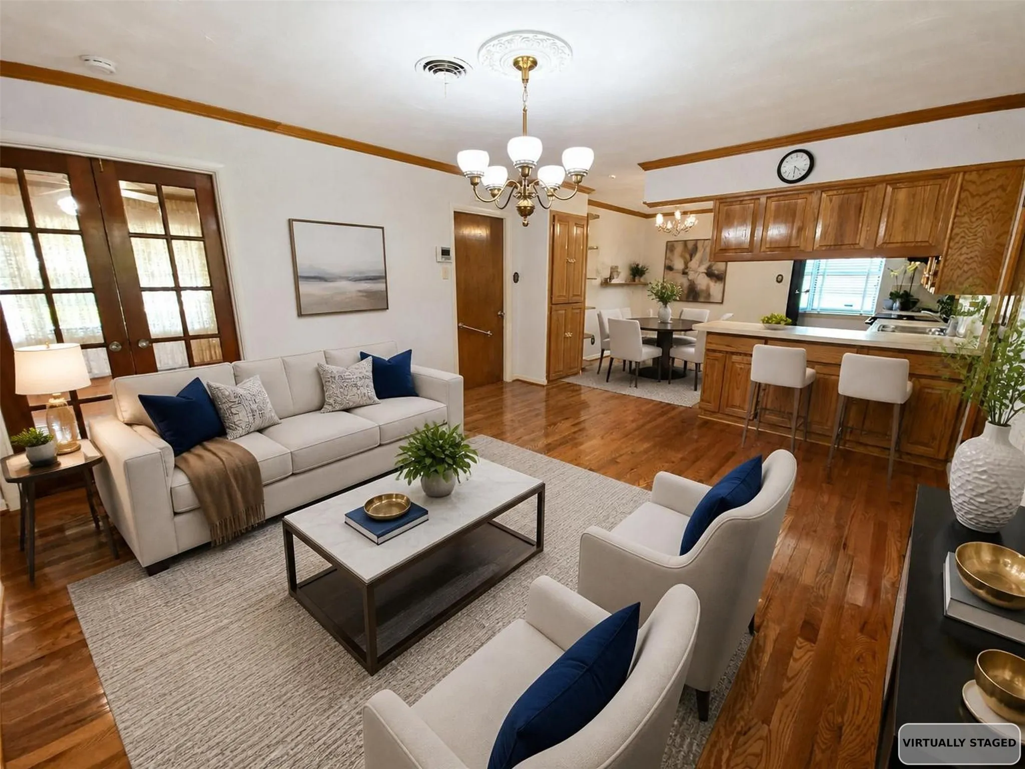 Can be a 2nd living area for entertaining