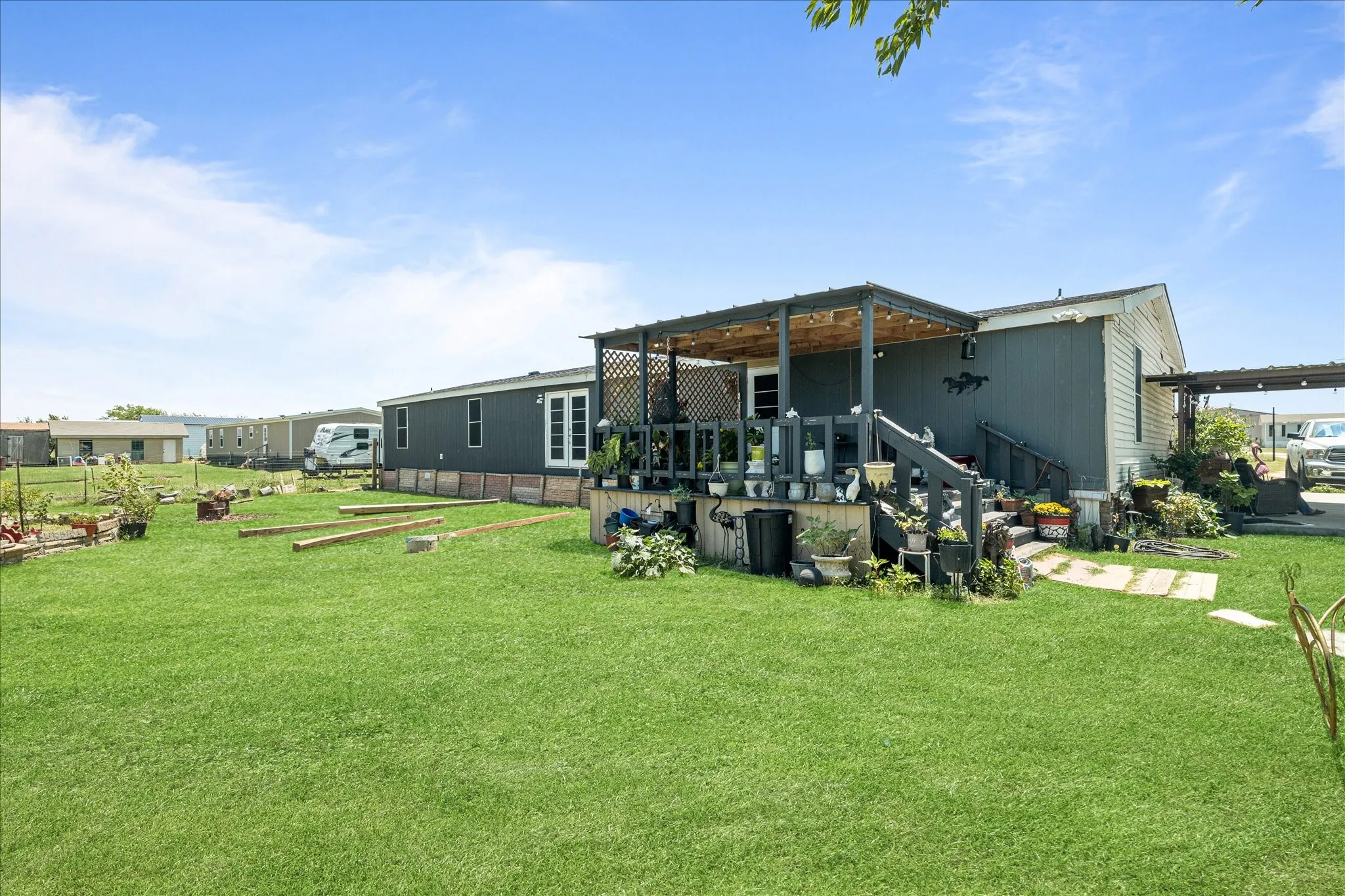 Mobile Home For Sale in Johnson County , 5909 Black Springs Lane, Joshua, Texas 76058, 4 Bedroom, 2 Bathroom, Garage spaces, 1,976 Sqft, built in 2004, Price $359,000, mls#21309479, Real Estate Agent in Joshua, Homes For Sale in Johnson county, Homes For Sale in Joshua, Realtor in Joshua Texas, Real Estate Brokerage Independent Realty Texas, Luminita Cordes Realtor