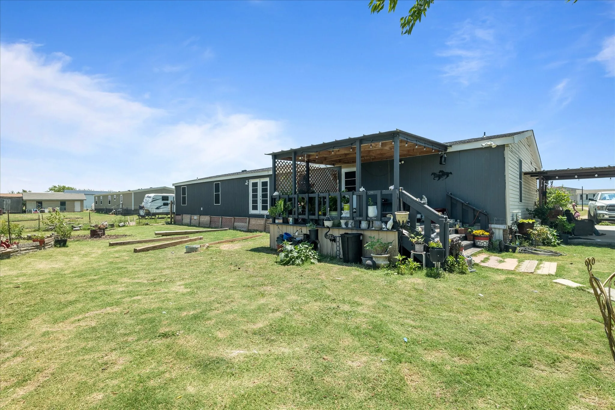 Mobile Home For Sale in Johnson County , 5909 Black Springs Lane, Joshua, Texas 76058, 4 Bedroom, 2 Bathroom, Garage spaces, 1,976 Sqft, built in 2004, Price $359,000, mls#21309479, Real Estate Agent in Joshua, Homes For Sale in Johnson county, Homes For Sale in Joshua, Realtor in Joshua Texas, Real Estate Brokerage Independent Realty Texas, Luminita Cordes Realtor