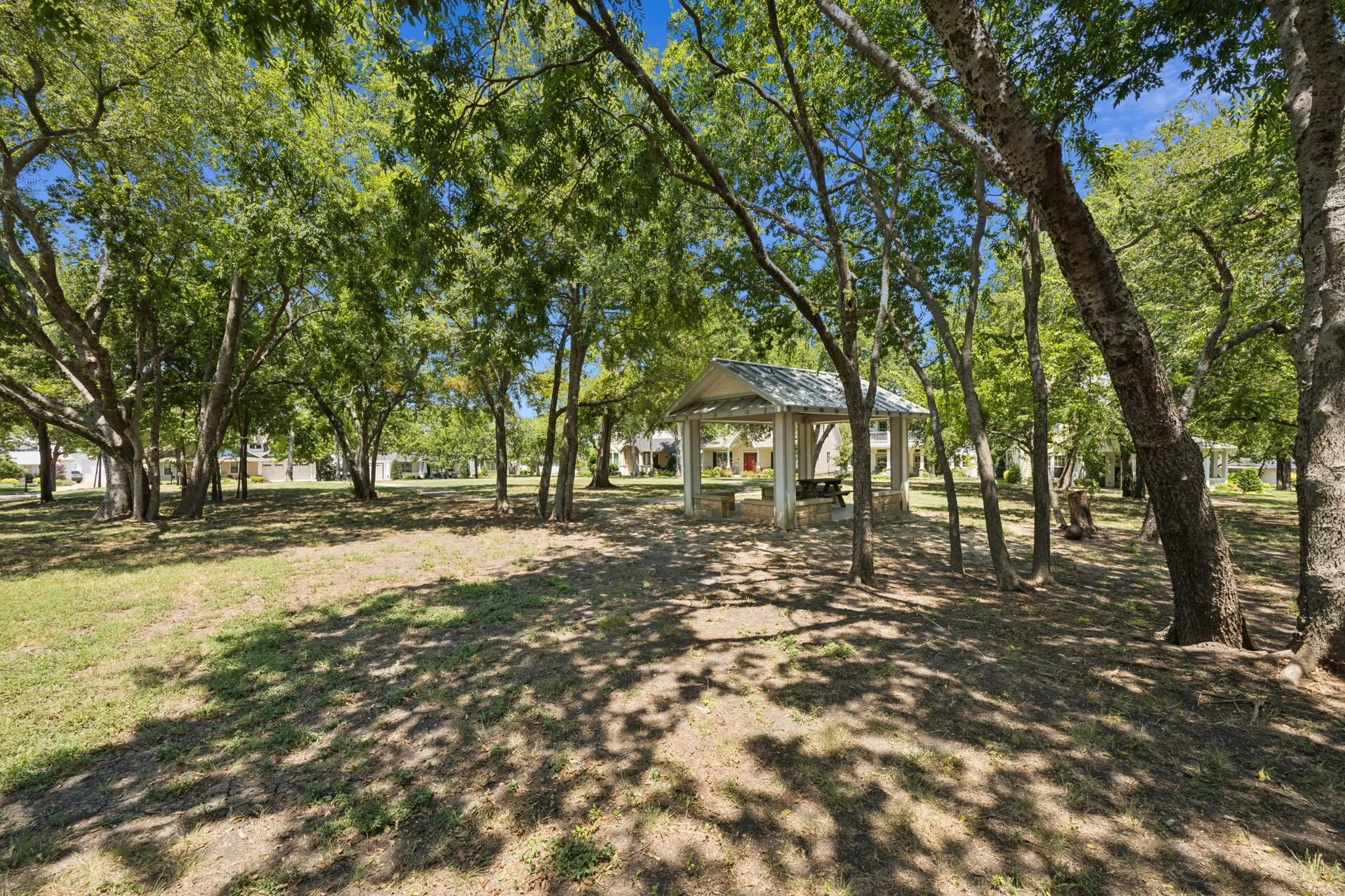 Community green space and park right outside your front door