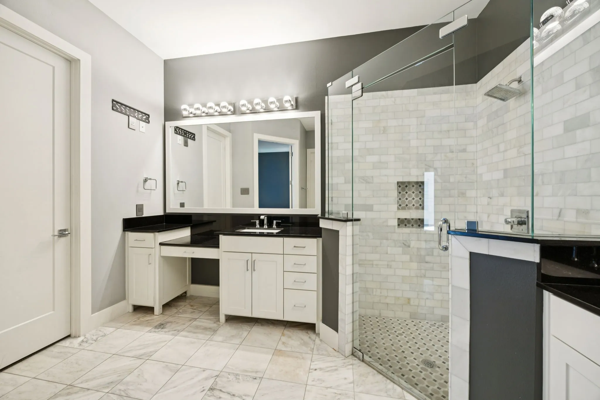 Oversized shower