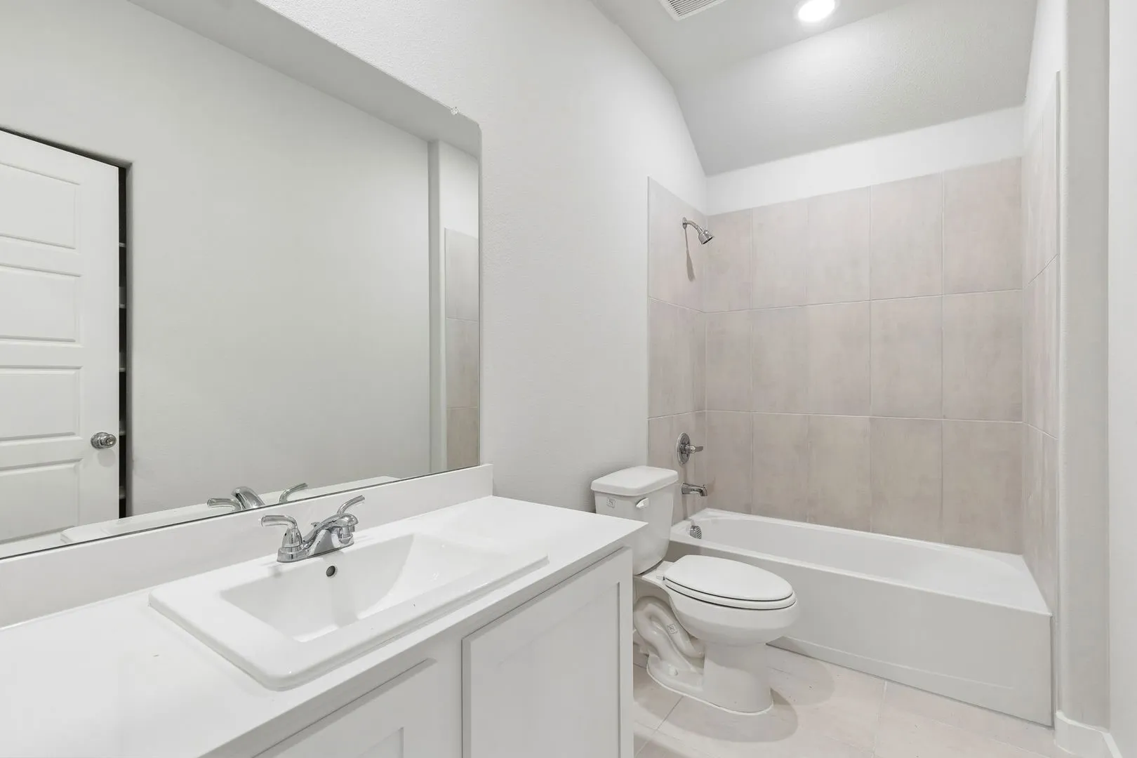 Bathroom in the Oscar home plan by Trophy Signature Homes – REPRESENTATIVE PHOTO