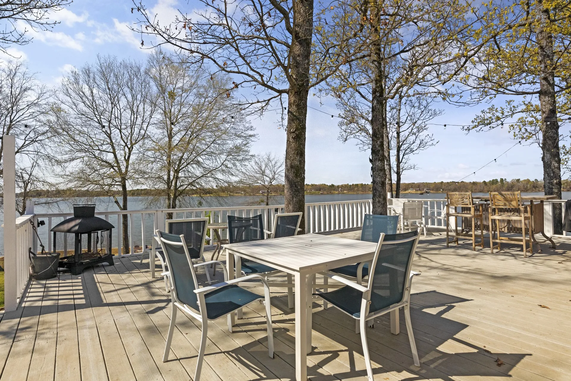 View of deck