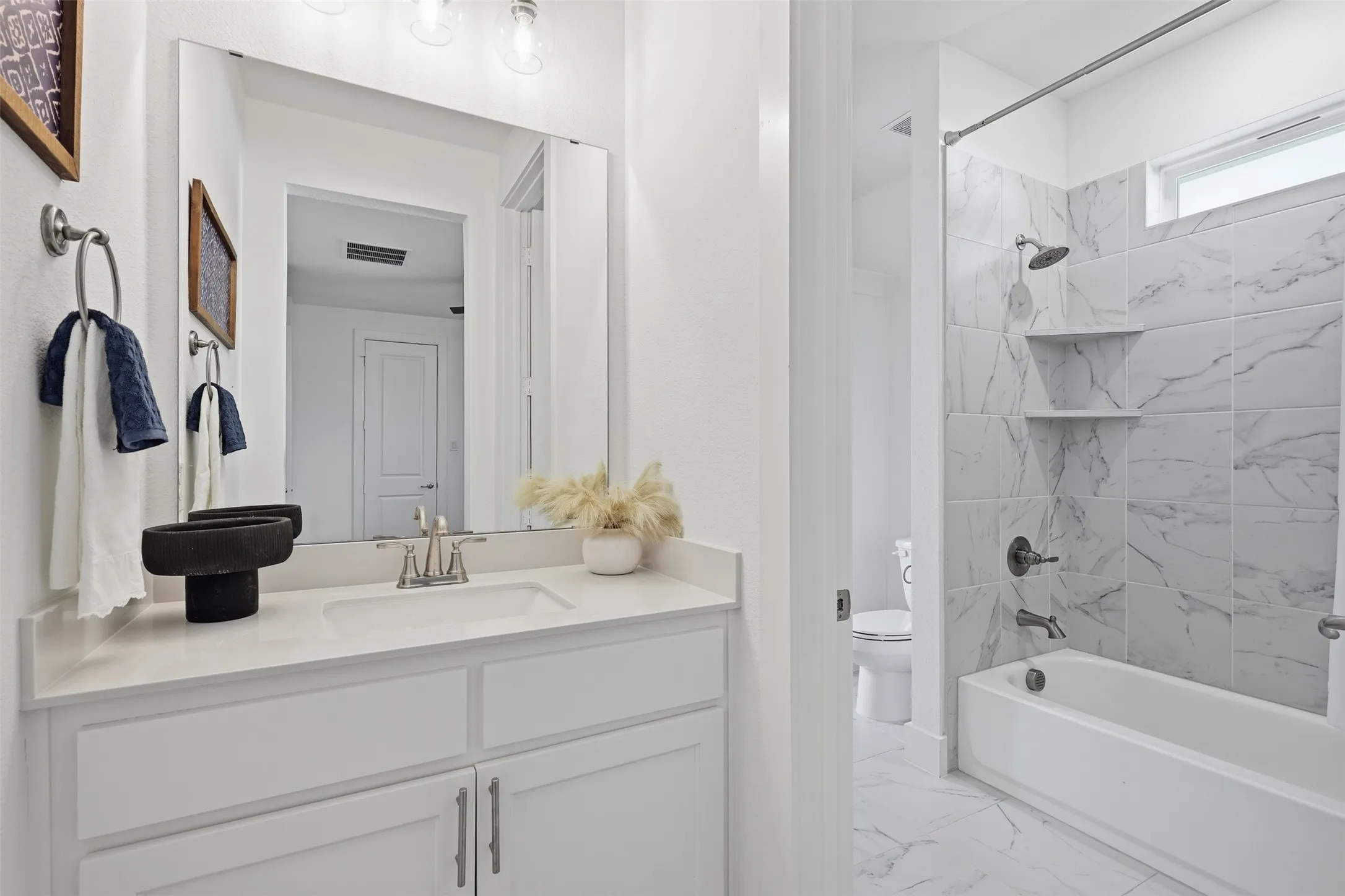 Jack and Jill bathroom