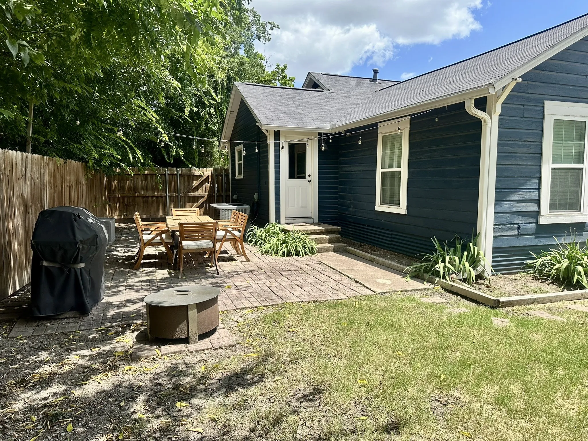 Patio off the Rear Door from the Kitchen