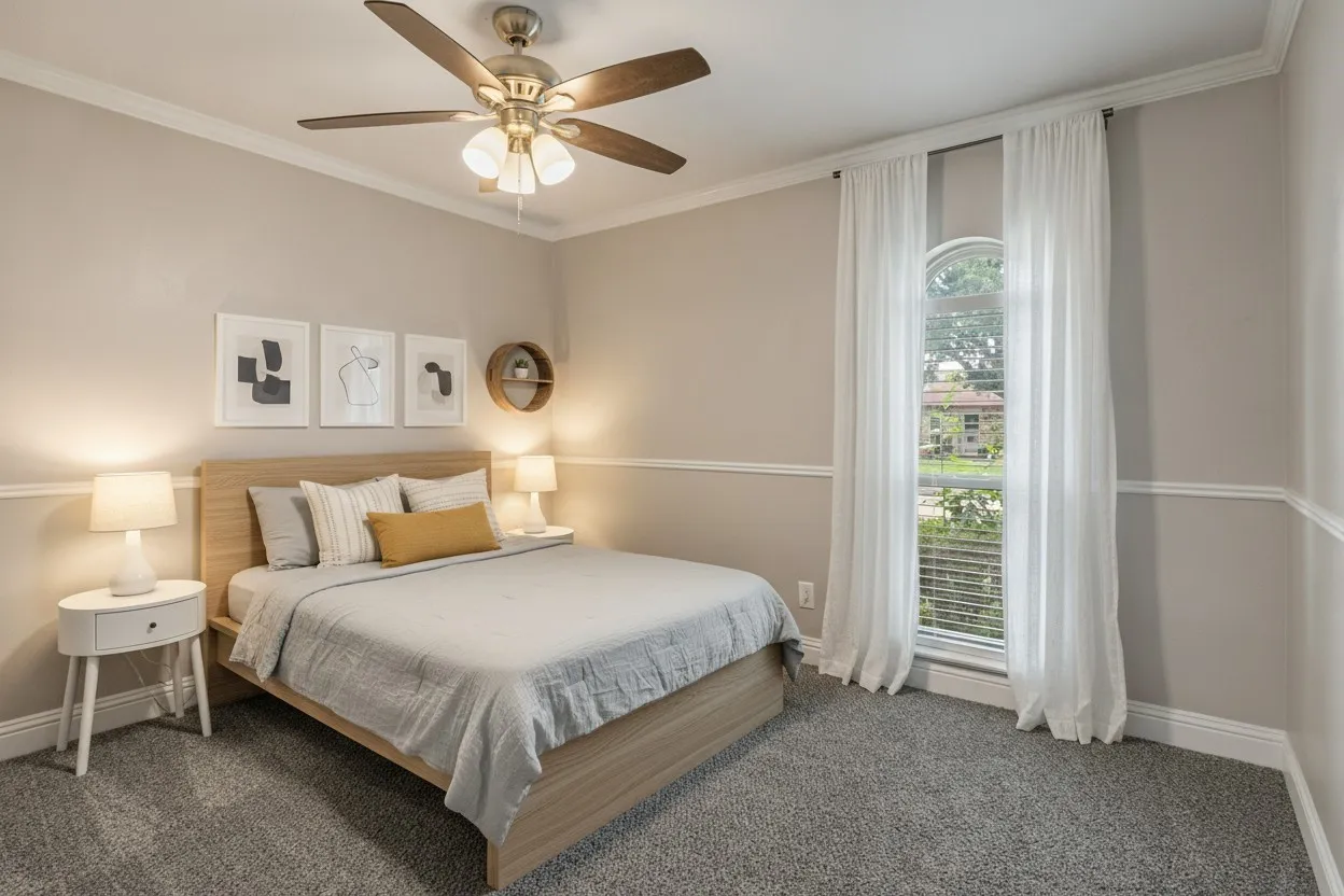 Bedroom 3 has been virtually staged for inspirational purposes only.