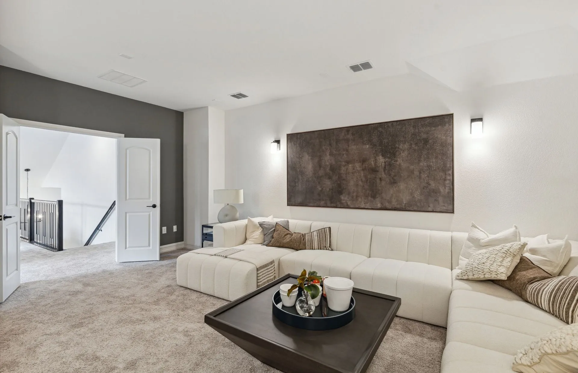 *Model Representation - Optional media room on second level