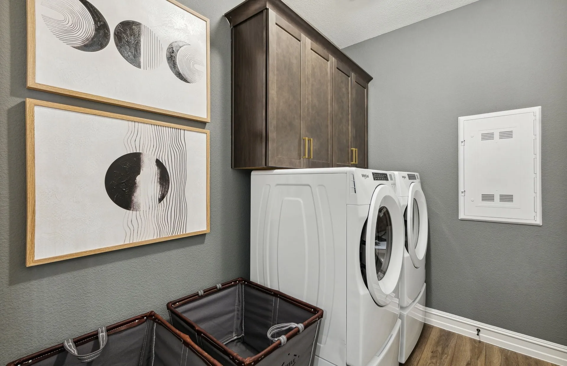 *Model Representation - Laundry room with lots of storage space