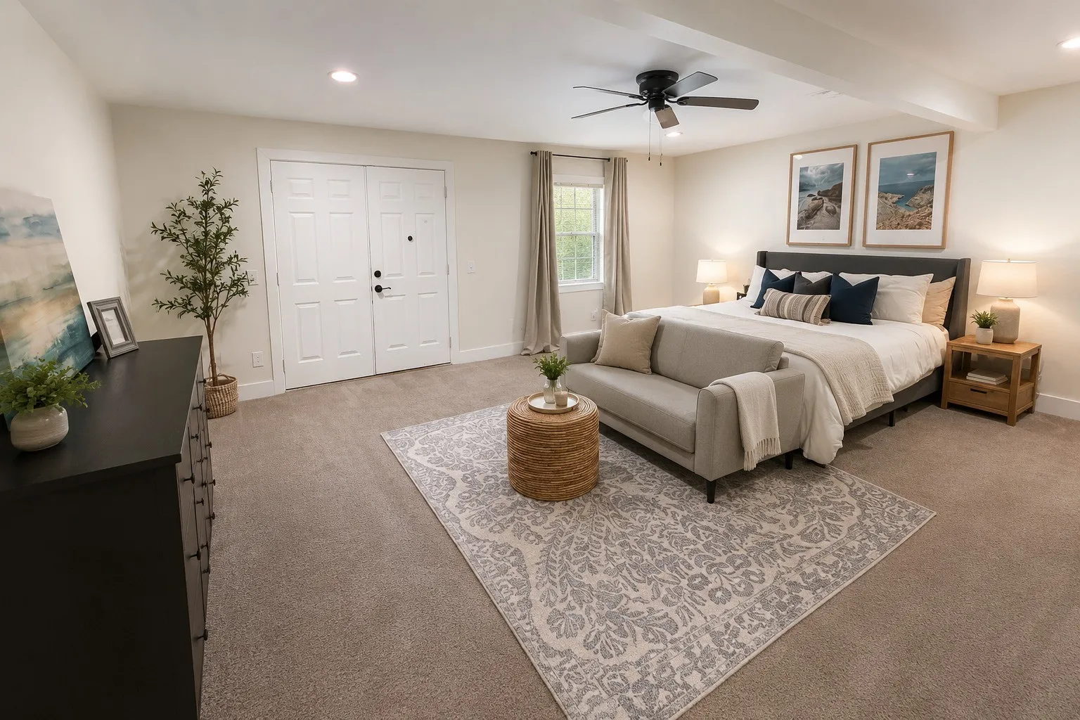 4th bedroom suite easily could be an airbnb income producing room