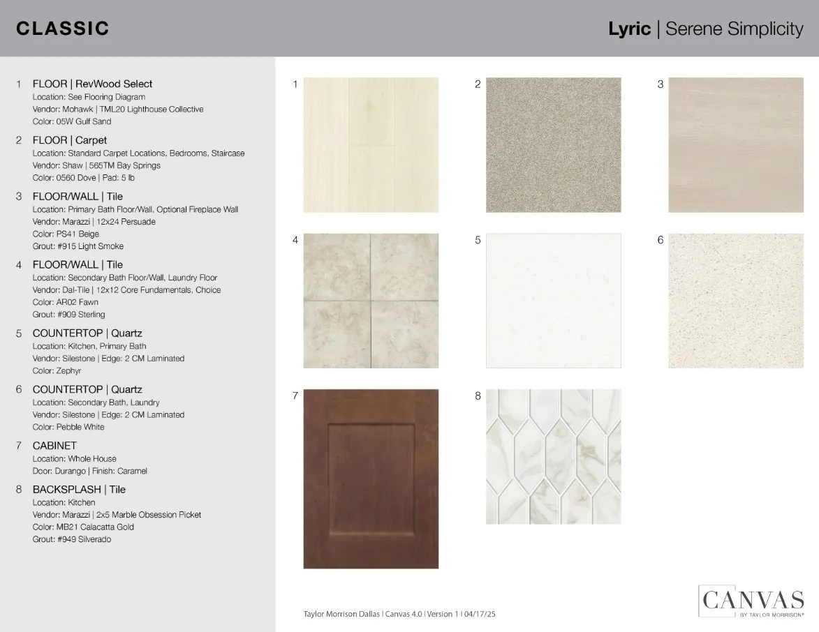 1433 Mustang Canyon Drive design selections! This home is currently under construction and selections are subject to change.