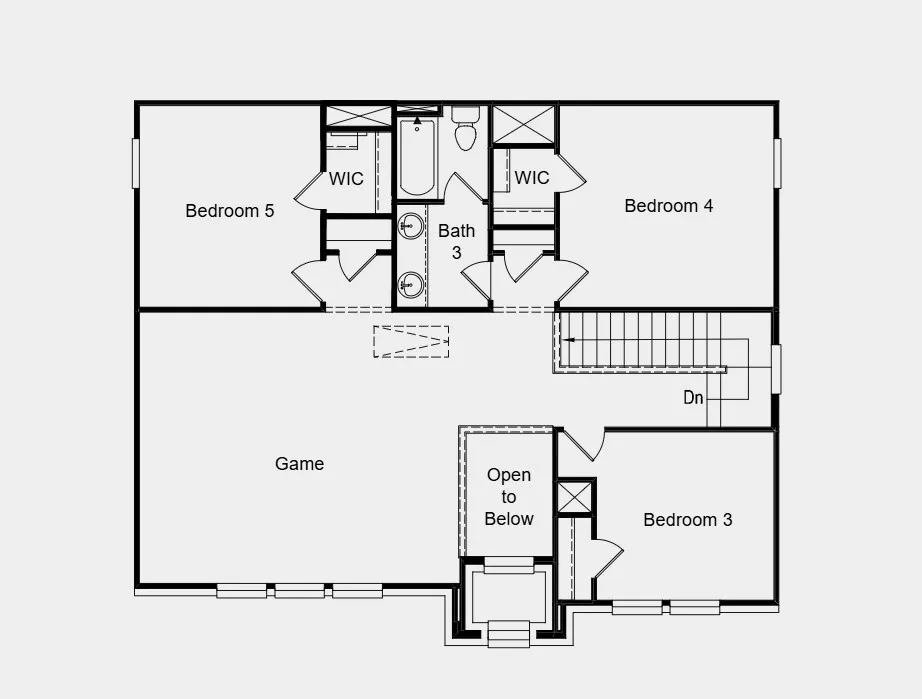 First Floor Plan -  Additional Highlights Include: washer, dryer, refrigerator, and covered back patio with gas drop for future grill