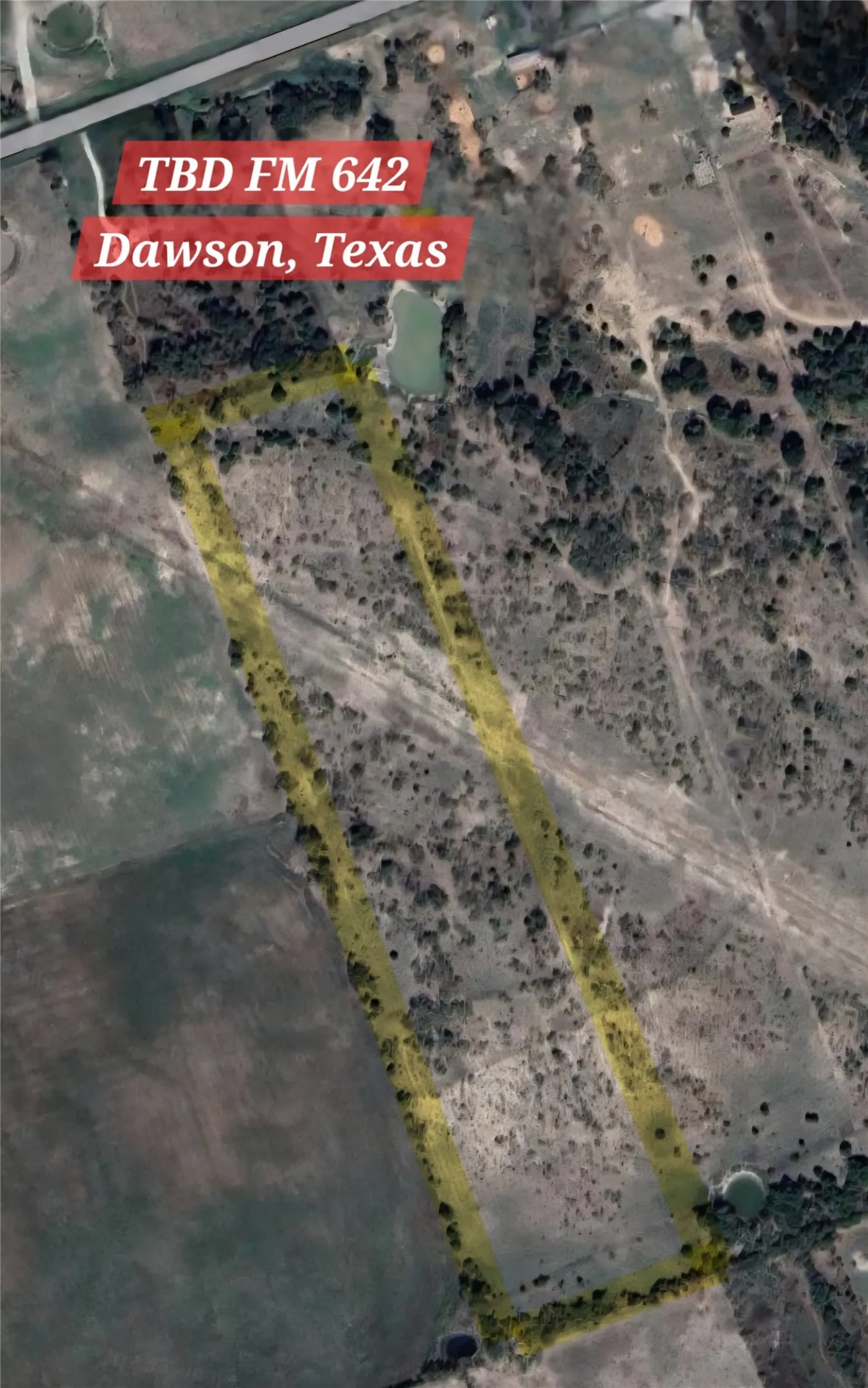 Unimproved Land For Sale in Navarro County , TBD Tract 3-1 FM 642, Dawson, Texas 76639, 0, 0, Garage spaces, 0 Sqft, built in 0, Price $180,000, mls#21310749, Real Estate Agent in Dawson, Homes For Sale in Navarro county, Homes For Sale in Dawson, Realtor in Dawson Texas, Real Estate Brokerage Independent Realty Texas, Luminita Cordes Realtor