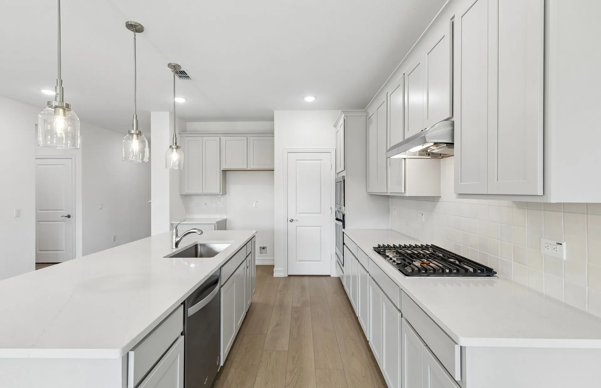 Abundant cabinet space available