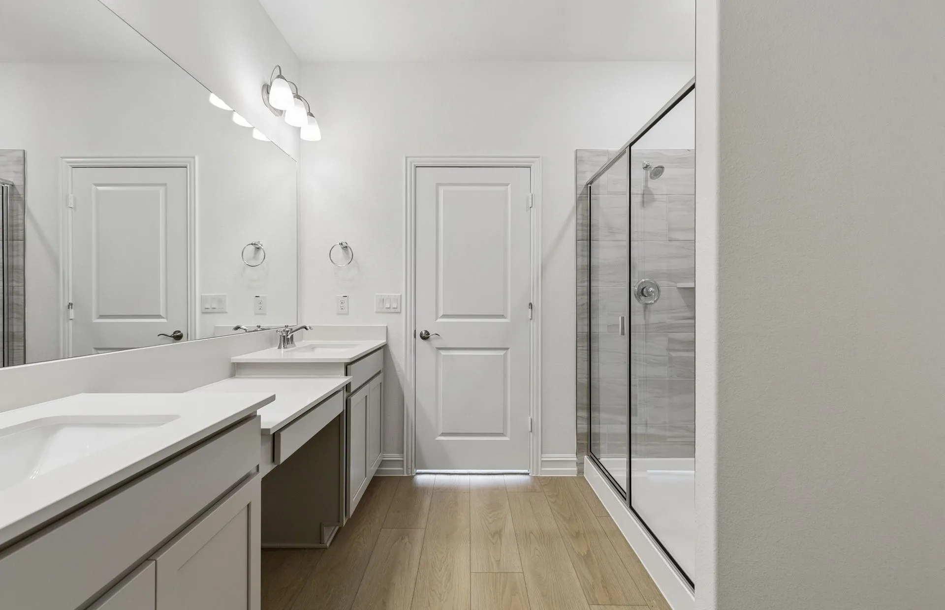 Beautiful shower in primary bath