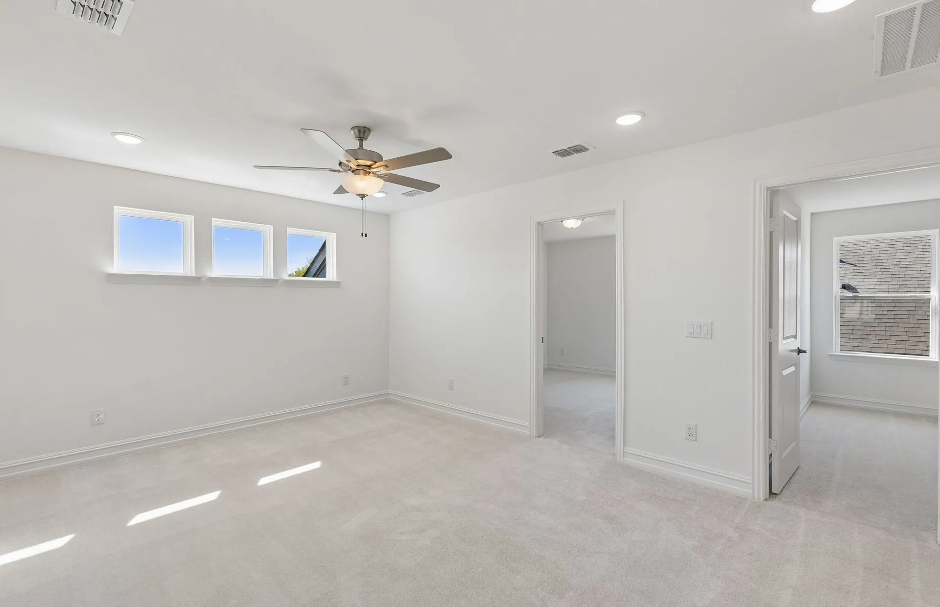 Spacious loft on second level