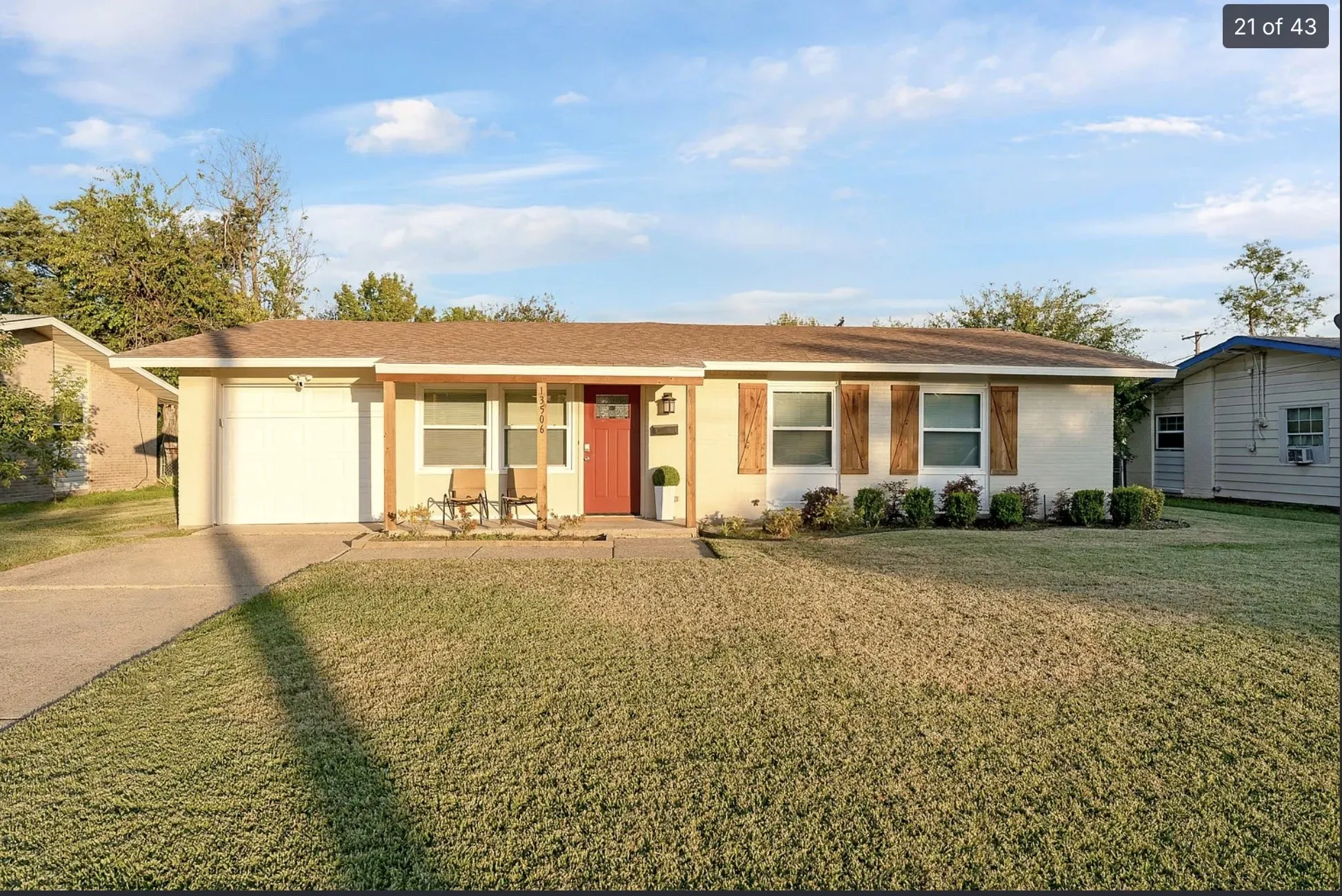 Single Family Residence For Rent in Dallas County , 13506 Castleton Drive, Farmers Branch, Texas 75234, 3 Bedroom, 2 Bathroom, 1 Garage spaces, 1,147 Sqft, built in 1960, mls#21310858, Real Estate Agent in Farmers Branch, Homes For Rent in Dallas county, Homes For Rent in Farmers Branch, Realtor in Farmers Branch Texas, Real Estate Brokerage Independent Realty Texas, Luminita Cordes Realtor