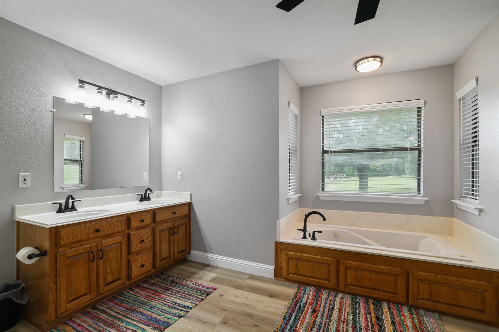 Master bathroom
