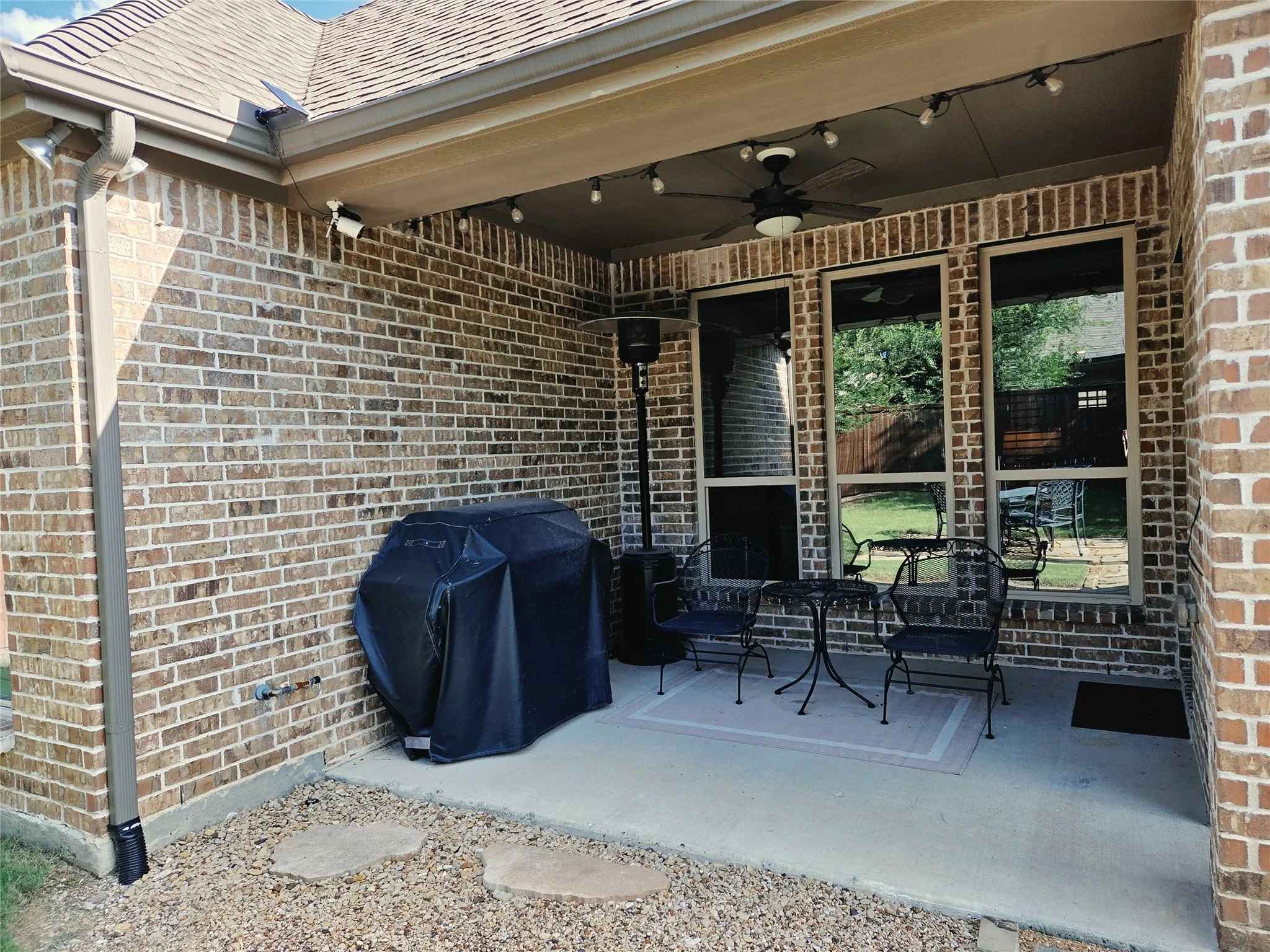 Covered Patio.