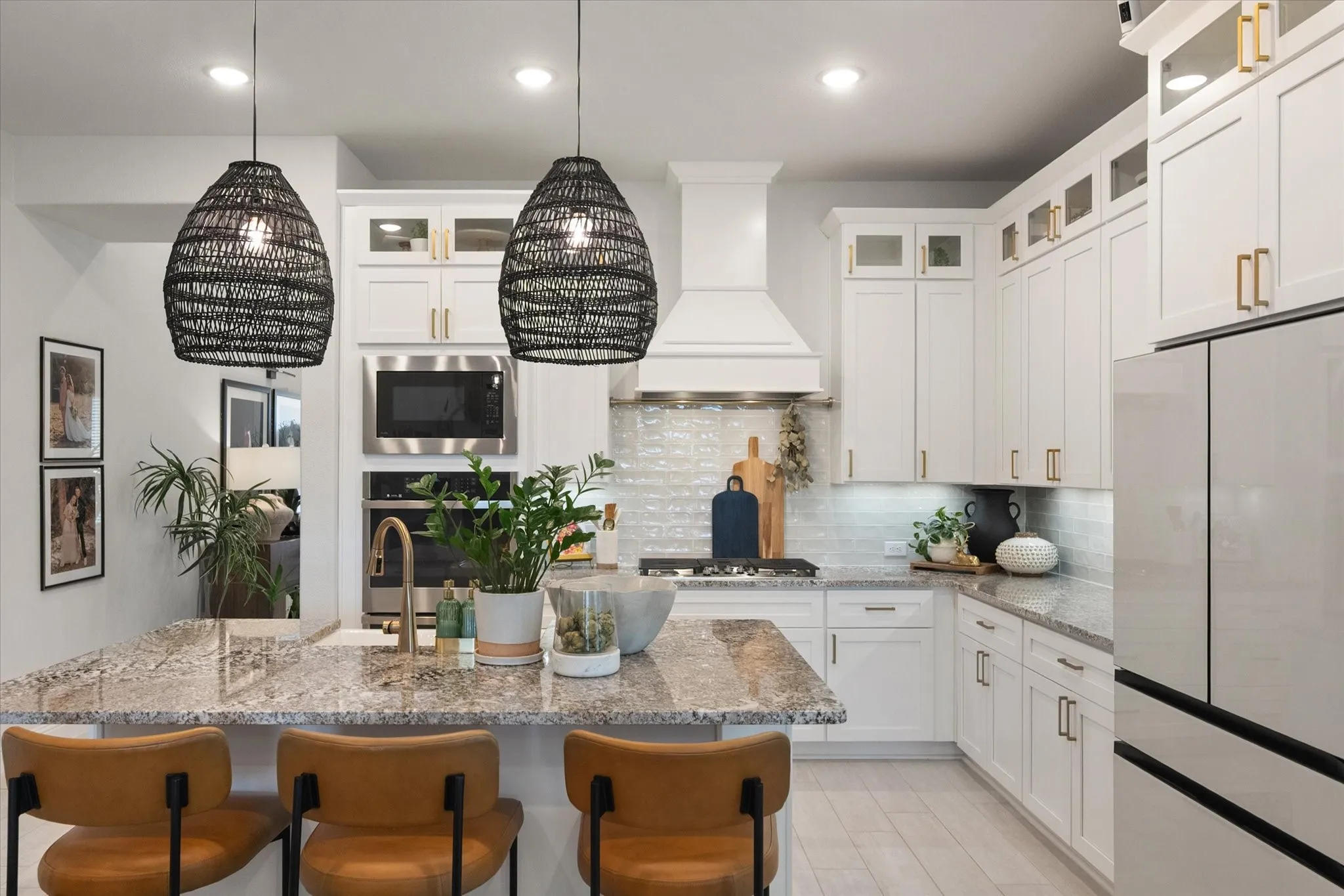 Gorgeous cabinetry and island