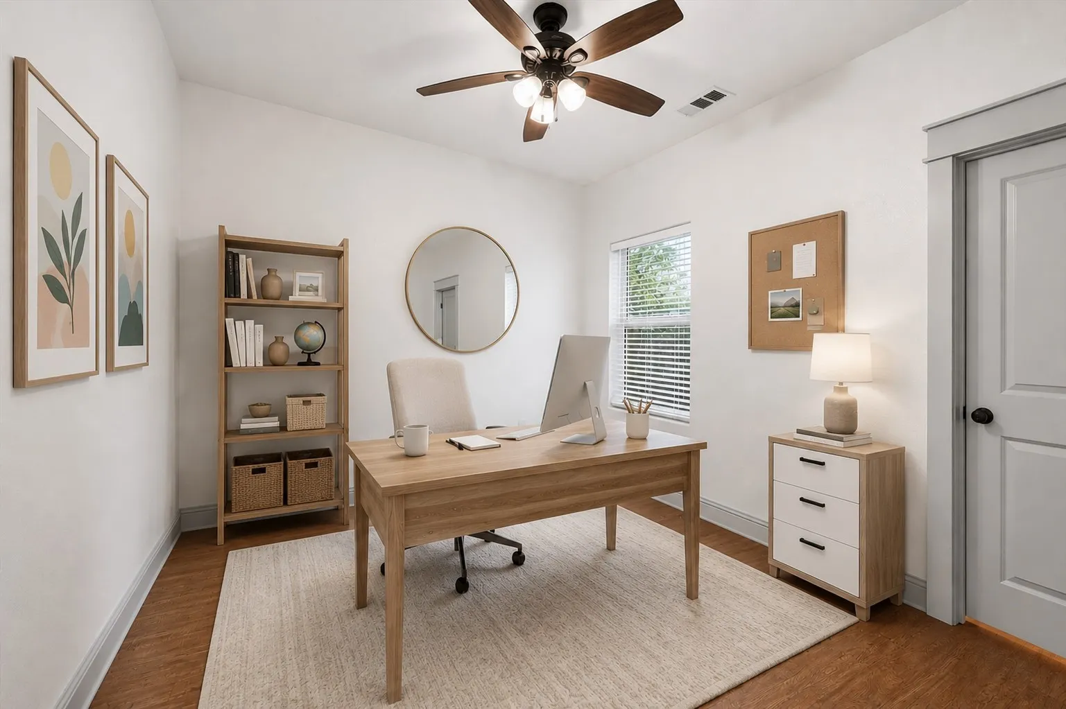 Virtually Staged as an office
