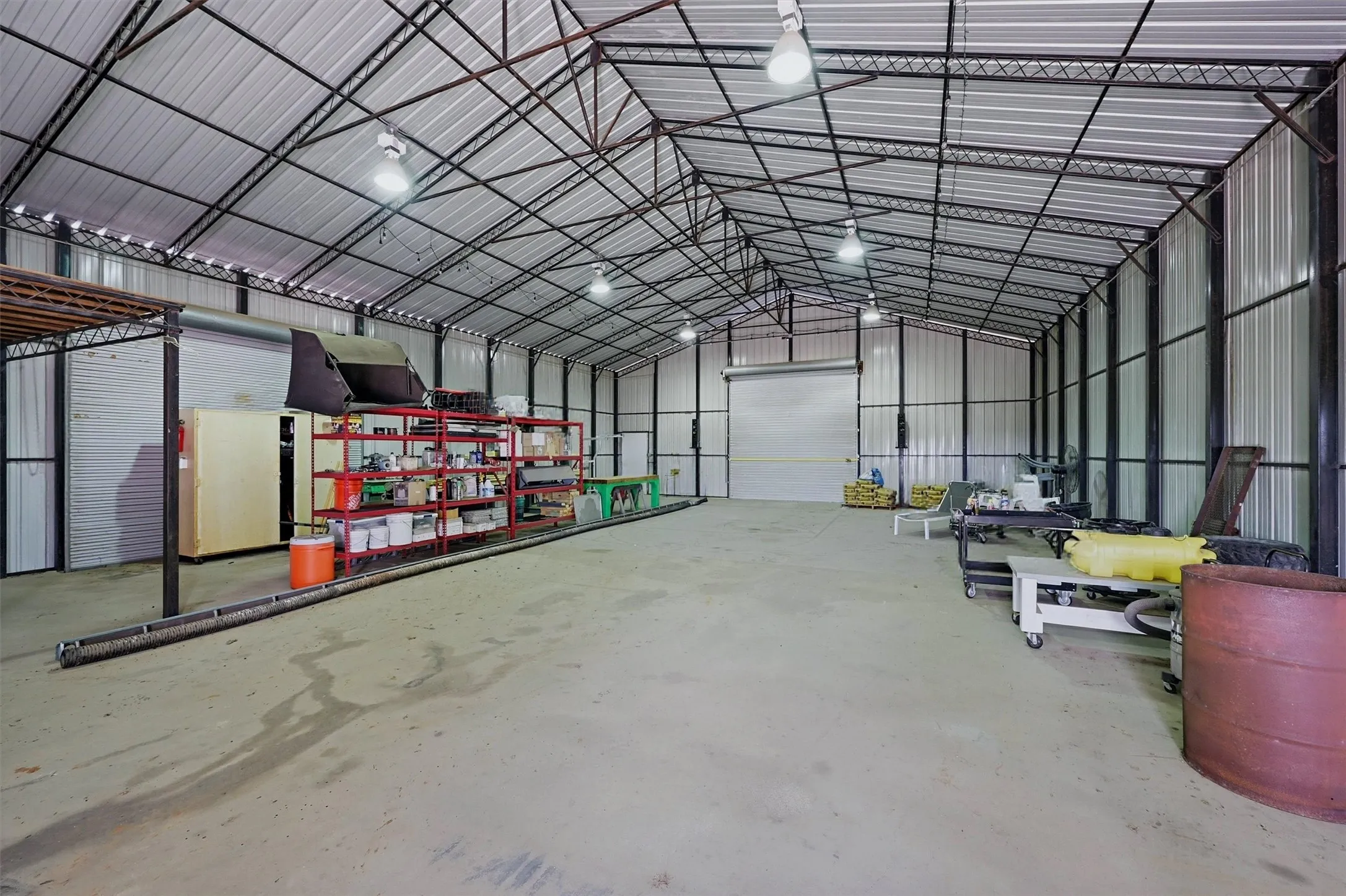 Interior of the shop.