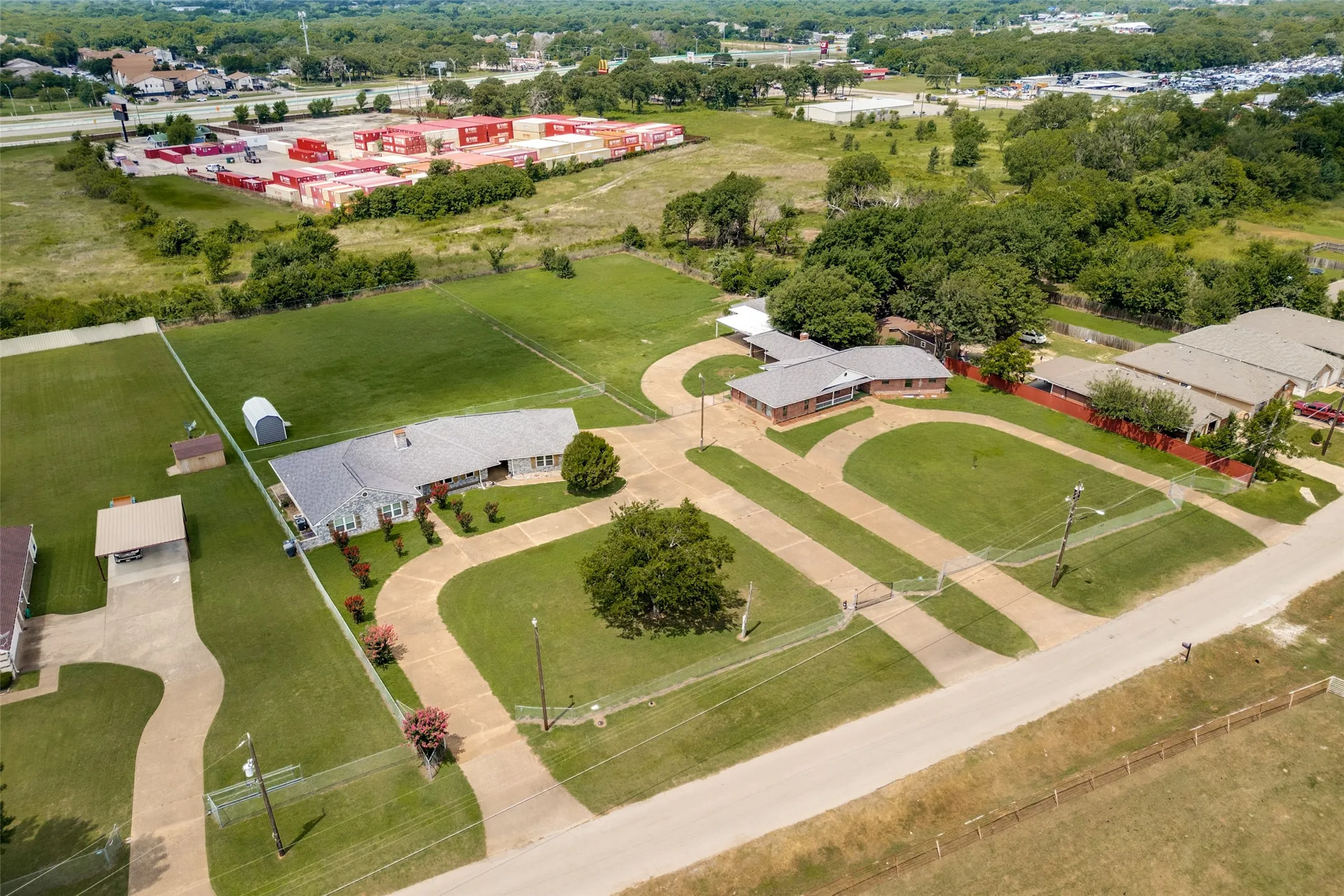 Walking distance to the elementary, middle & high school