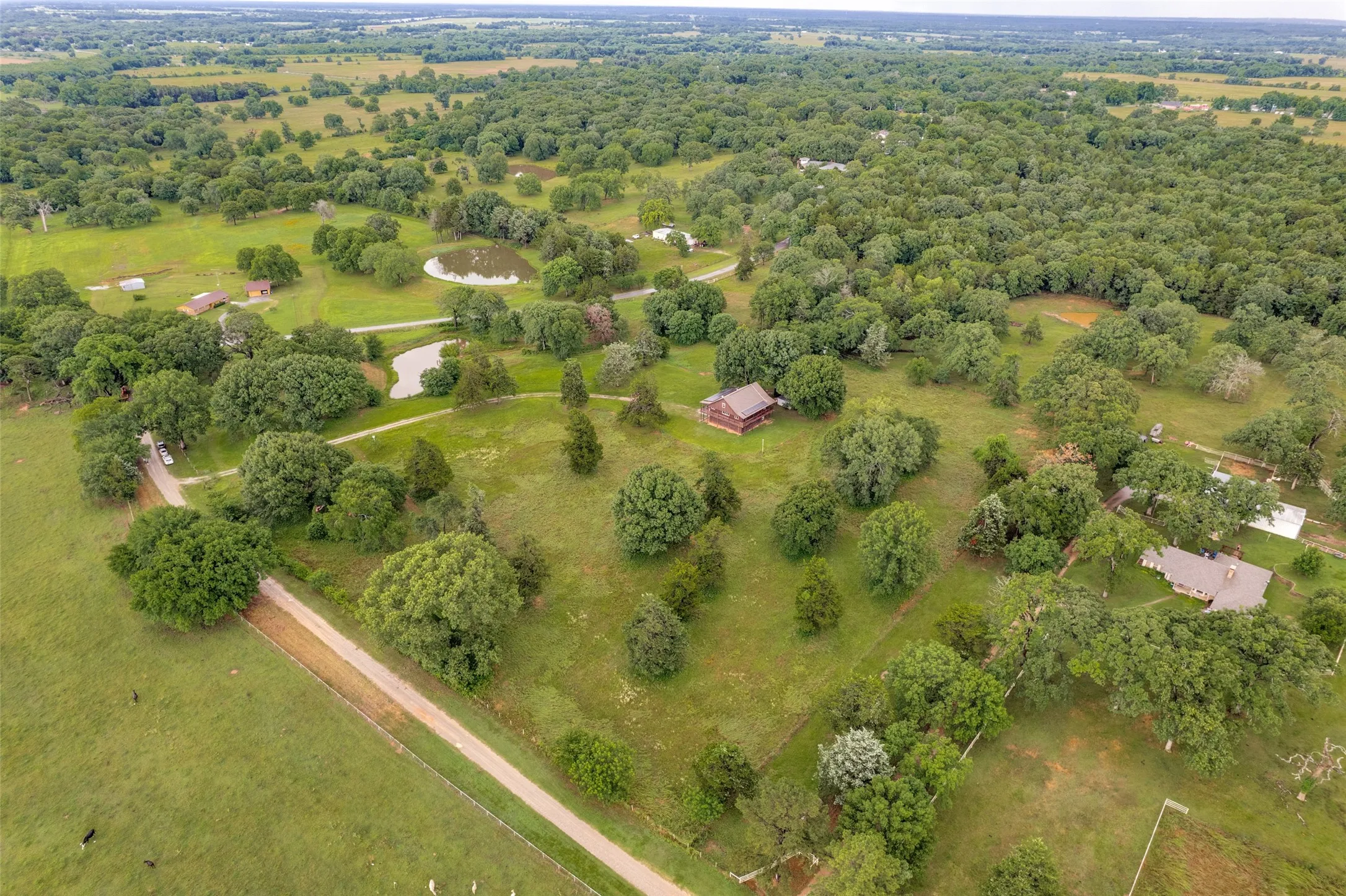 Southeast view of the property