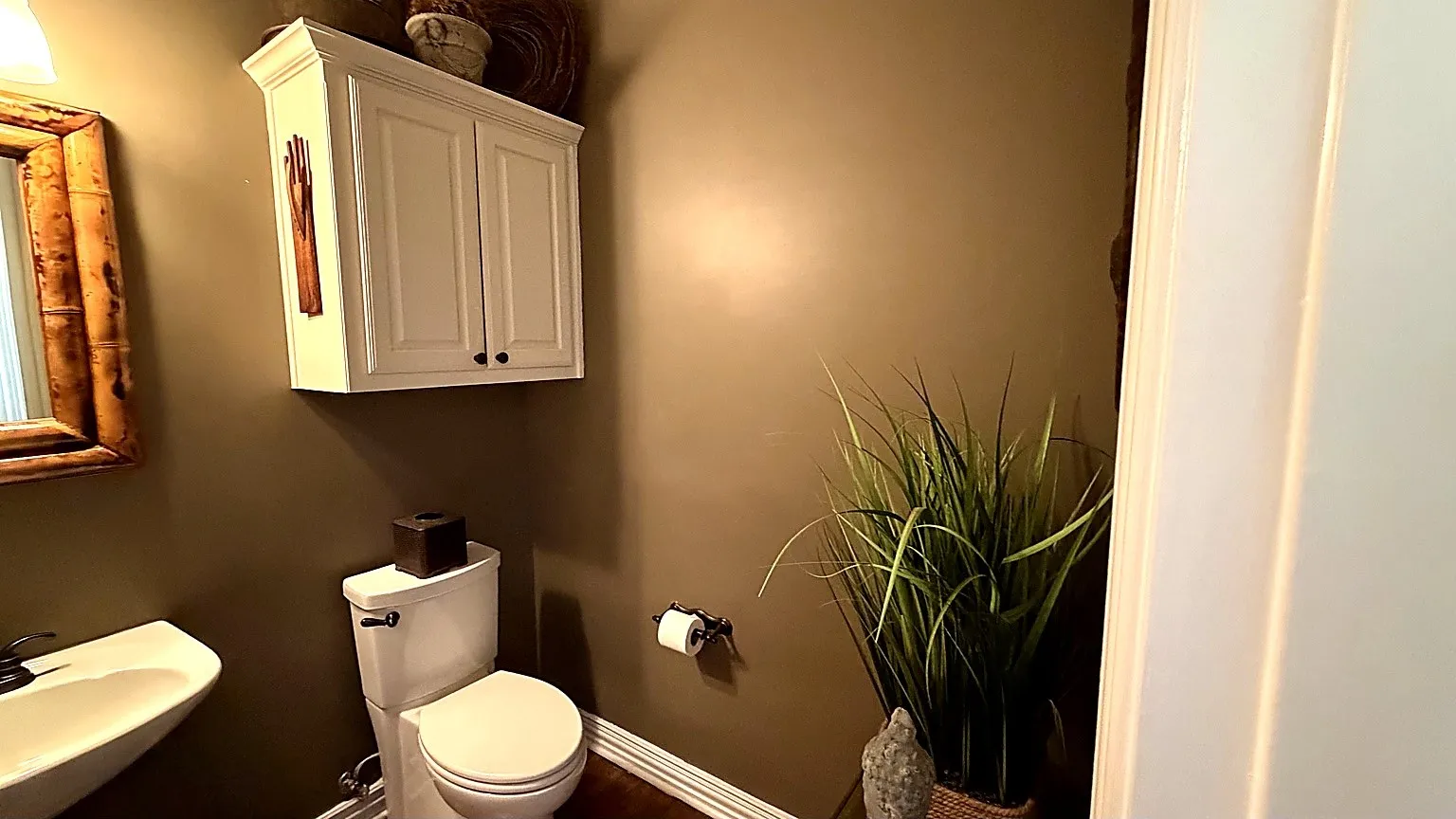 1st floor half bath