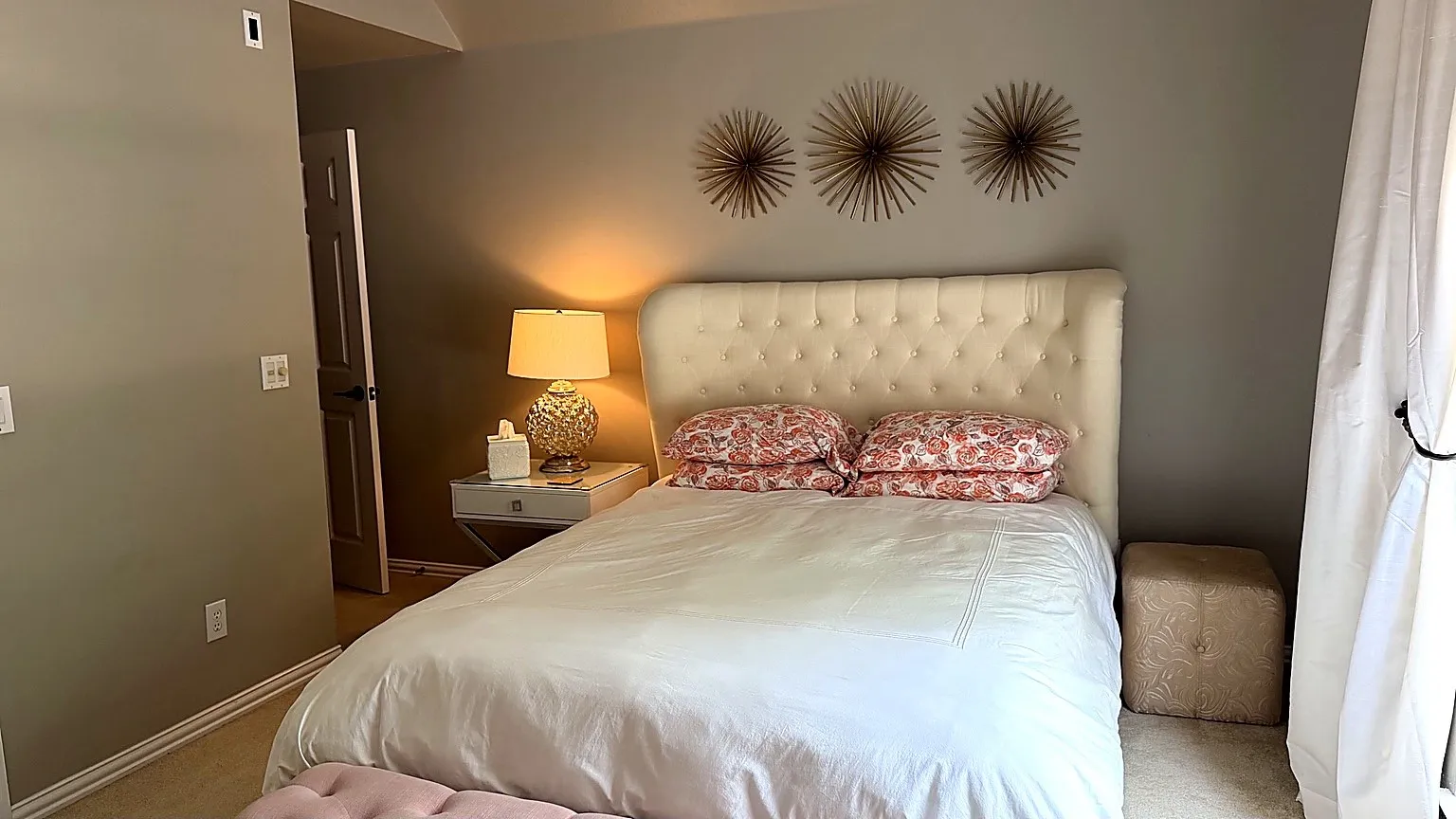 2nd floor bedroom with jack and jill bath