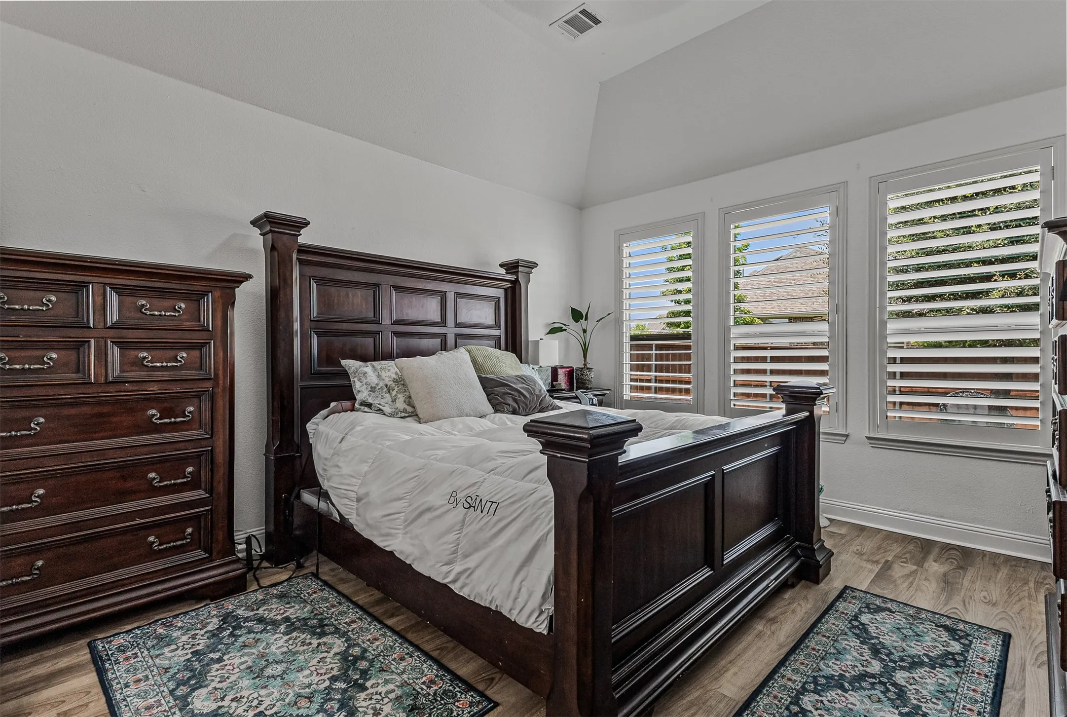 Primary bedroom on first floor