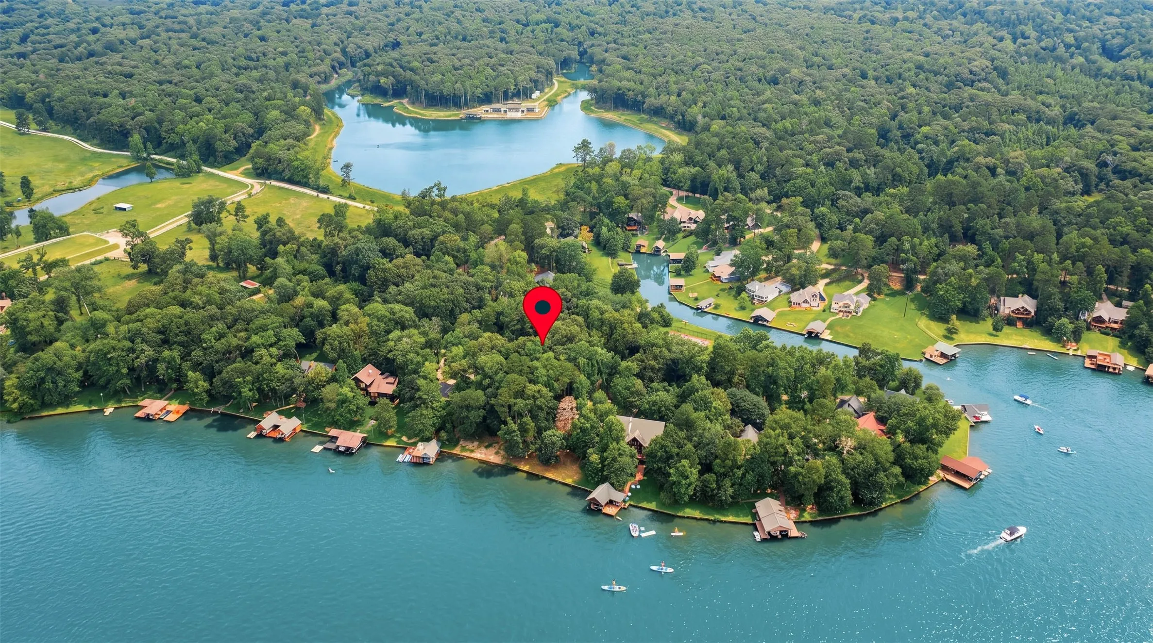 Located on S side of Peninsula