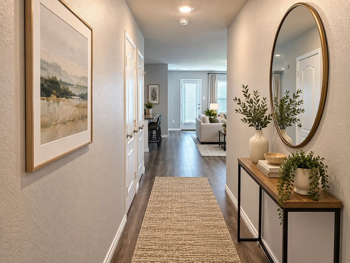 Foyer-Virtually Staged