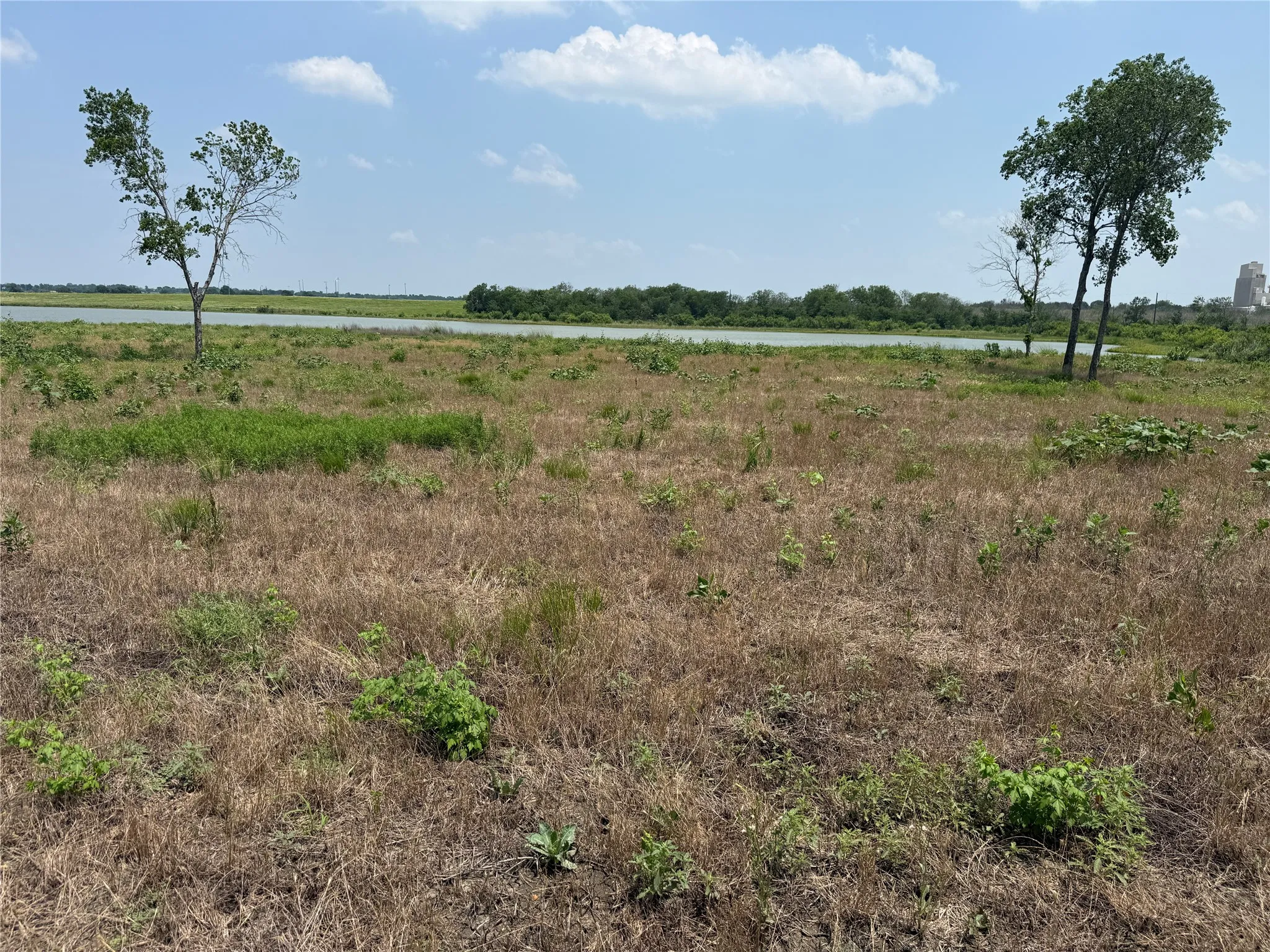 View toward the waterfront highlighting the property's natural setting.