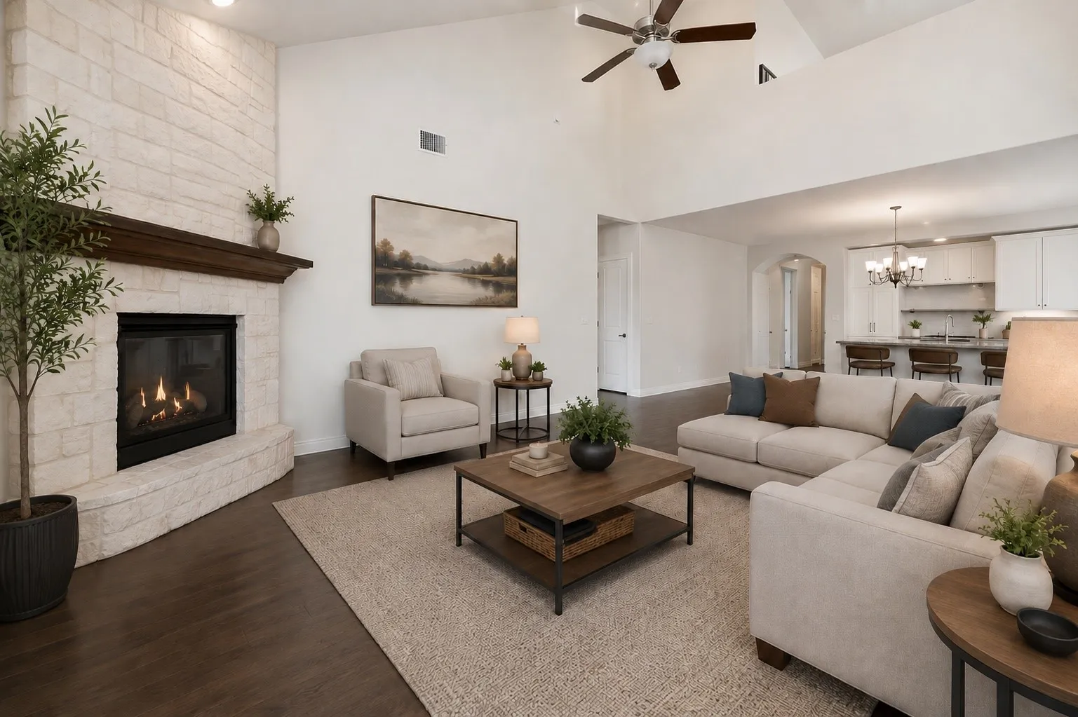 Virtually Staged - Living Room