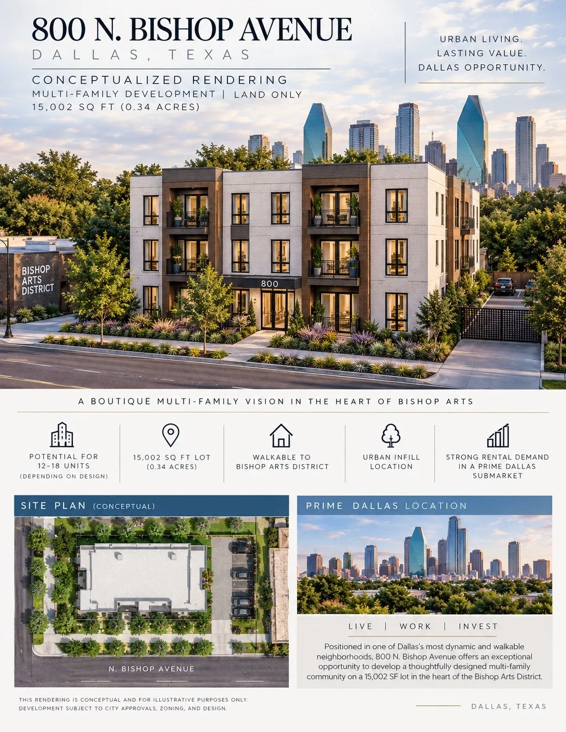 Multi-Family Conceptual Rendering