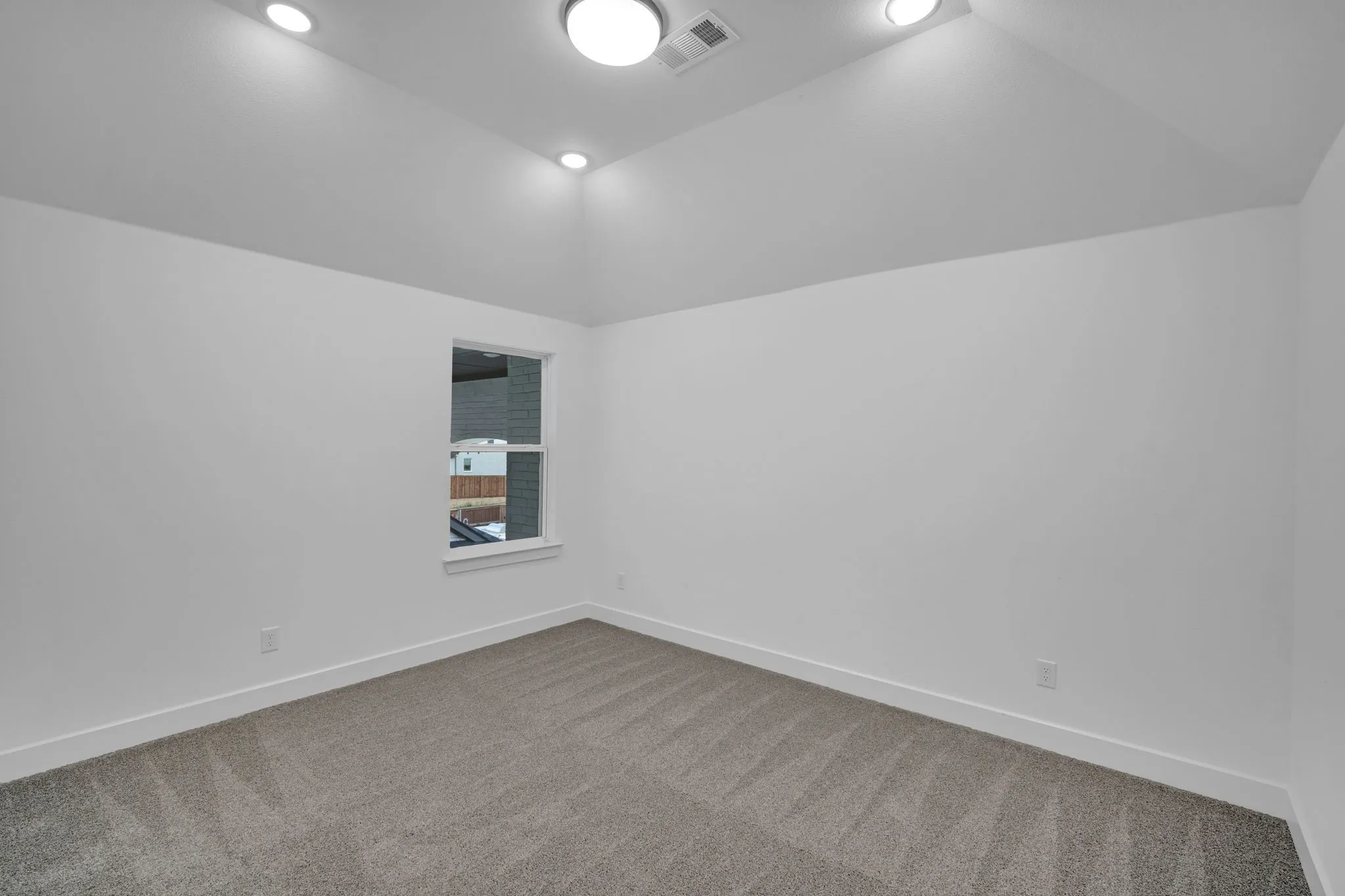 Large secondary bedroom located upstairs.