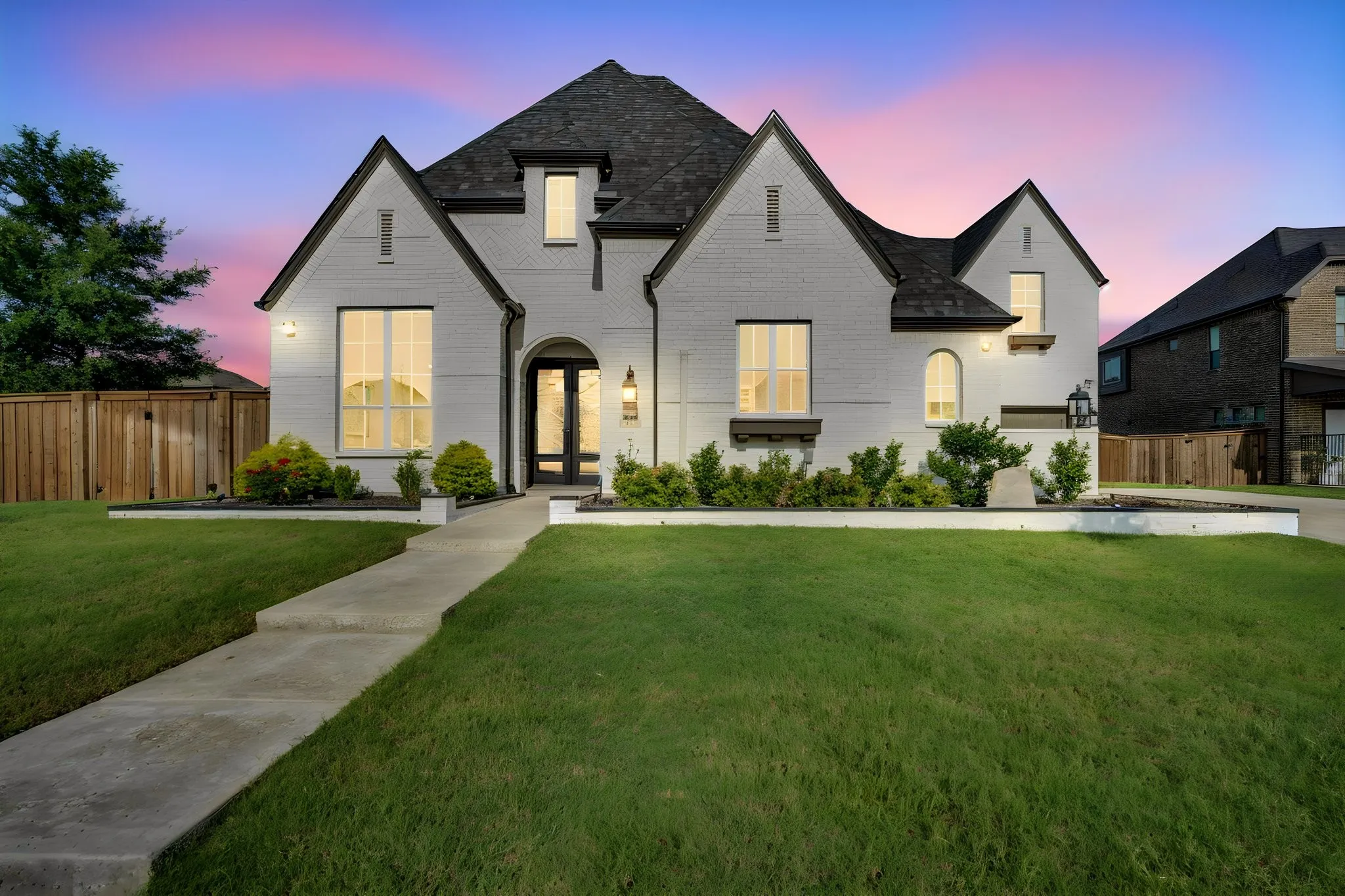 The curb appeal of this home with draw you in, its a showstopper.