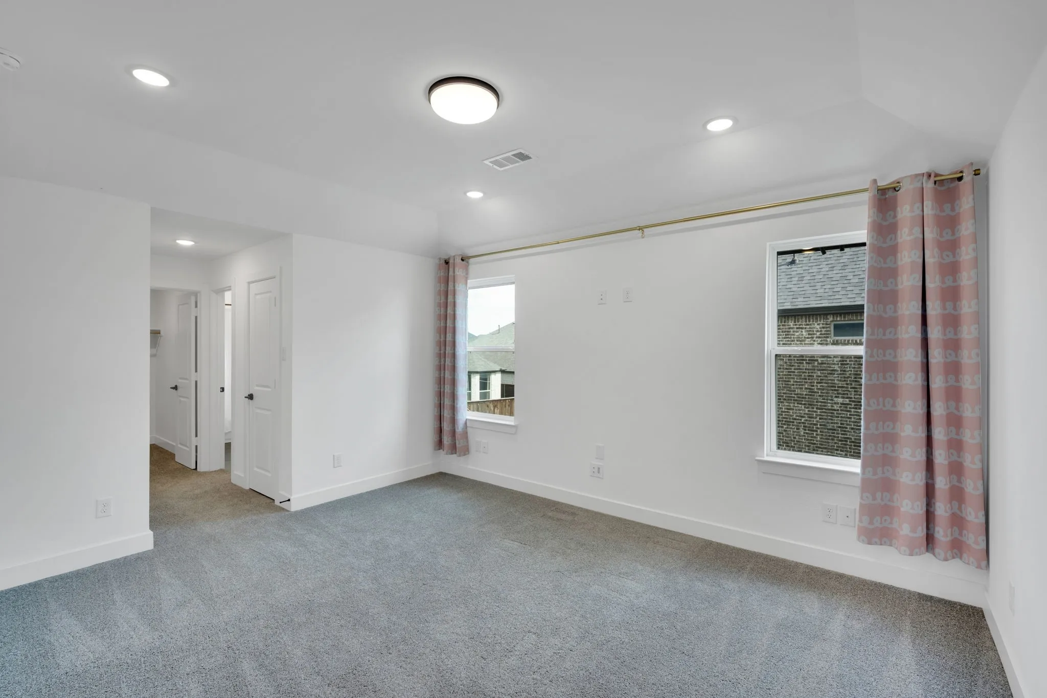 Oversized bedroom with ensuite bathroom, 2 walk in closets, linen closet and spacious bathroom!