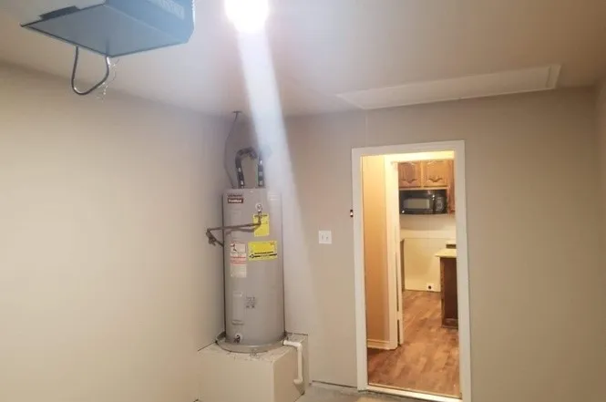 View into Laundry Room