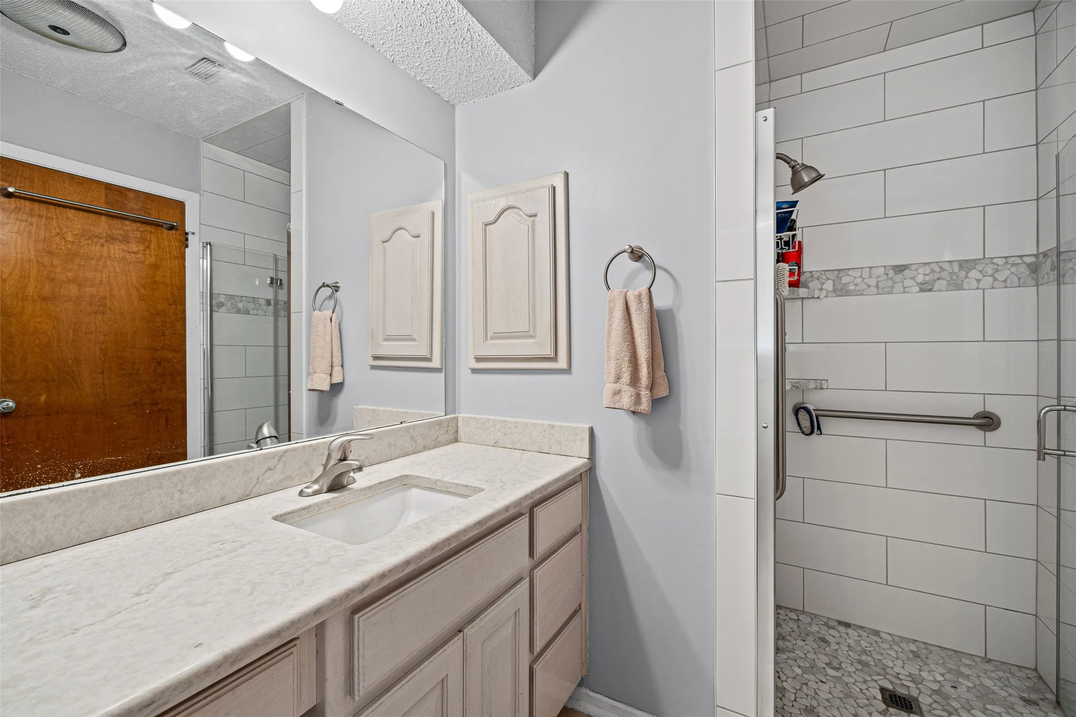 Full bathroom remodeled.