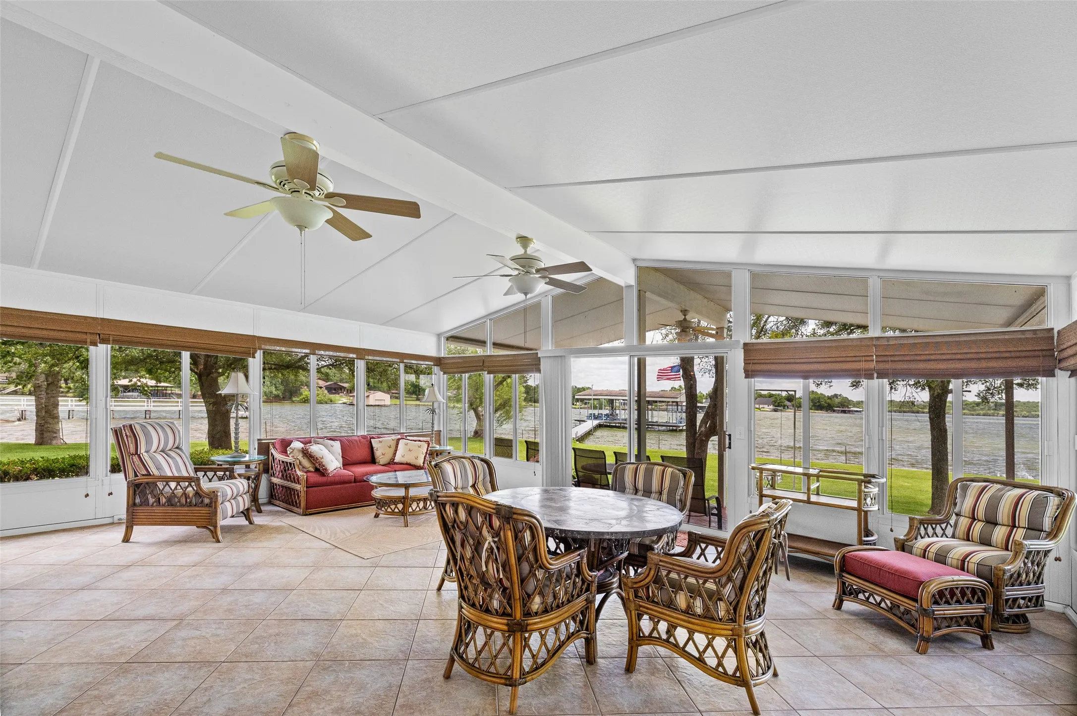 Ok, THIS is where you'll want to spend ALL your time...no reason needed. All the existing patio furniture will convey as well.