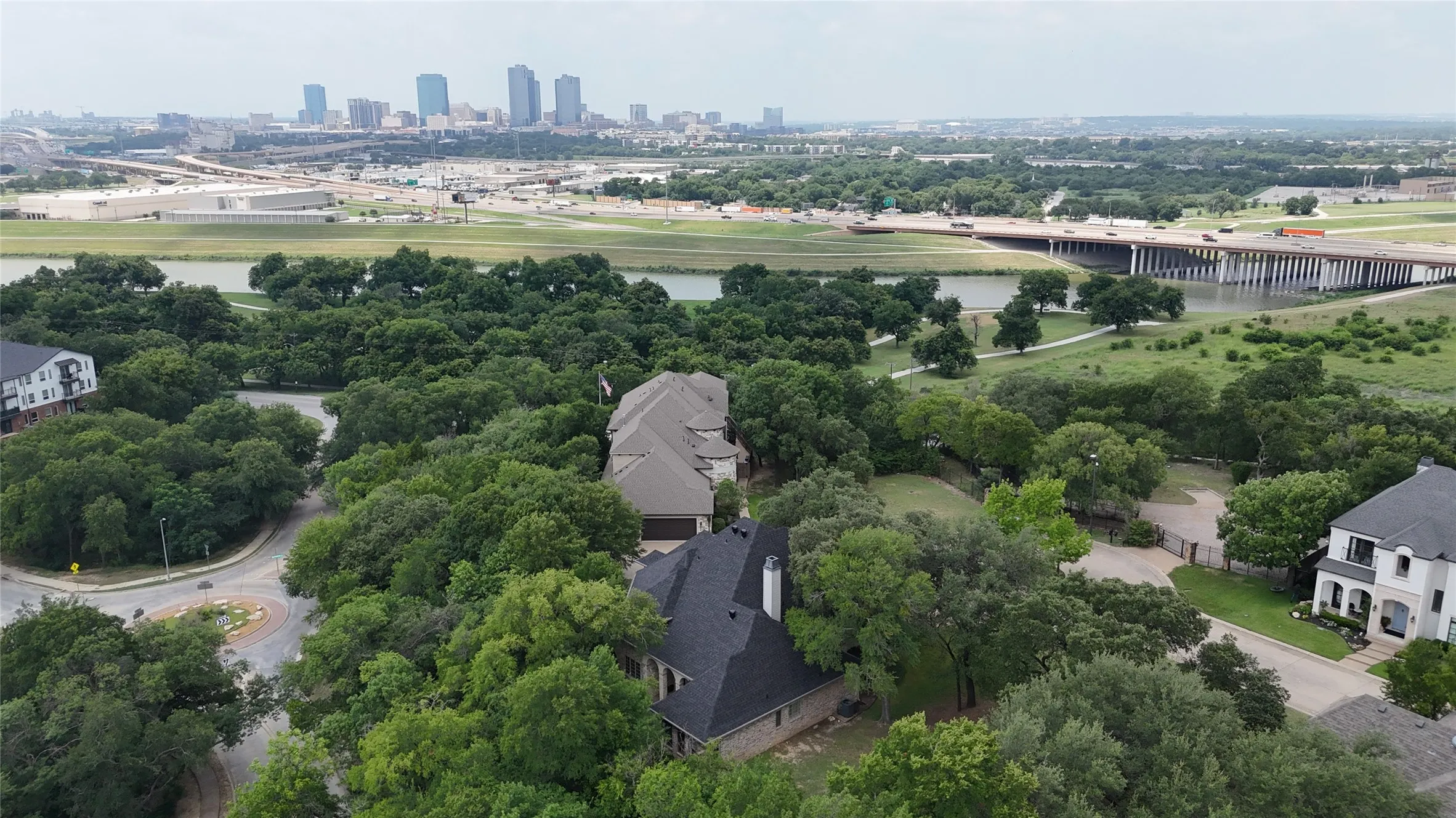 View of downtown FW